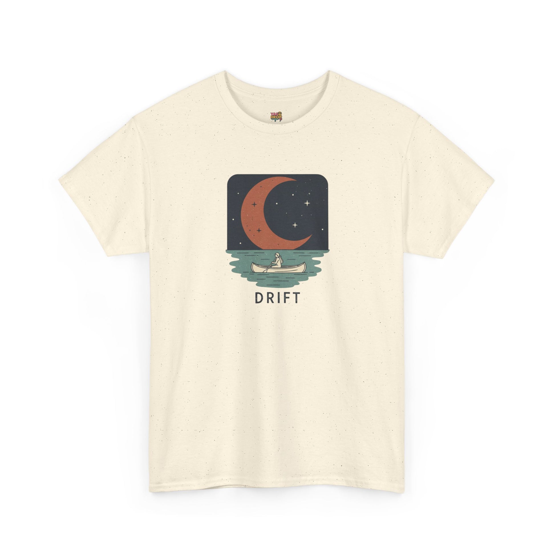 Drift & Dream: Solitude Under the Crescent Moon Tee