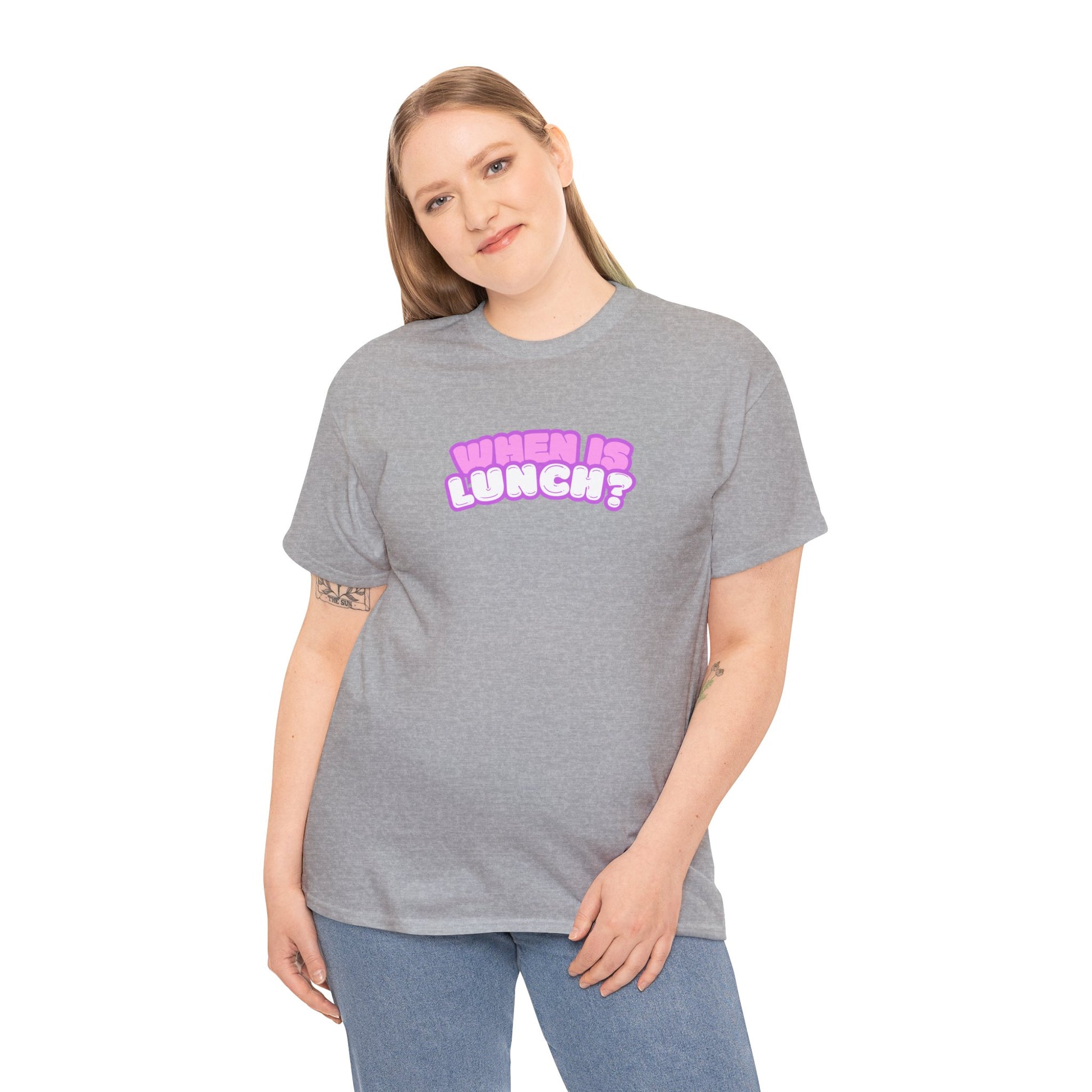 When Is Lunch? - The "Priorities" Heritage T-Shirt