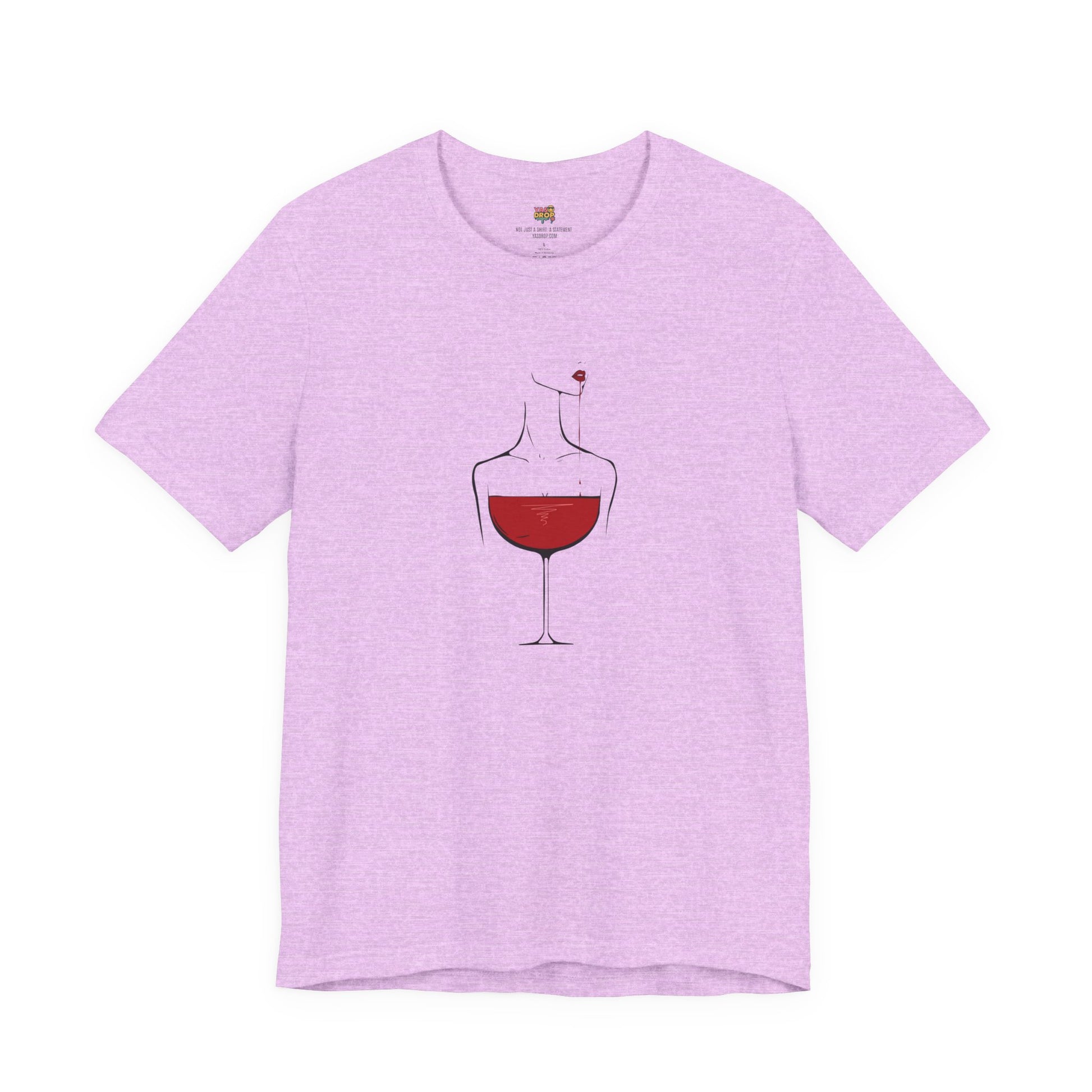 Pour Decisions Premium Graphic Tee – Minimalist Wine Aesthetic Streetwear