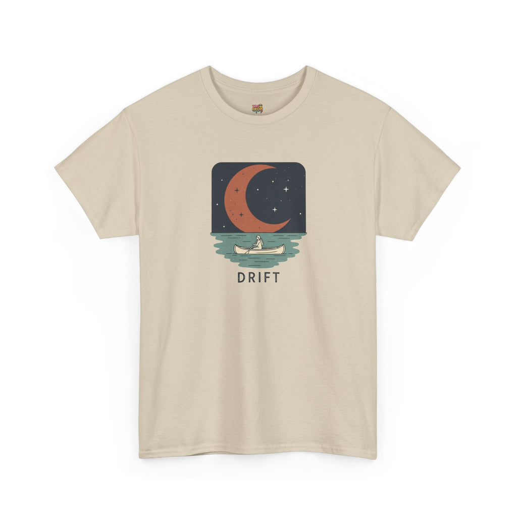 Drift & Dream: Solitude Under the Crescent Moon Tee