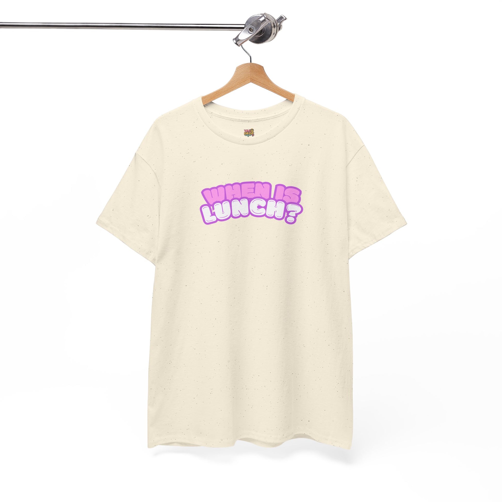 When Is Lunch? - The "Priorities" Heritage T-Shirt