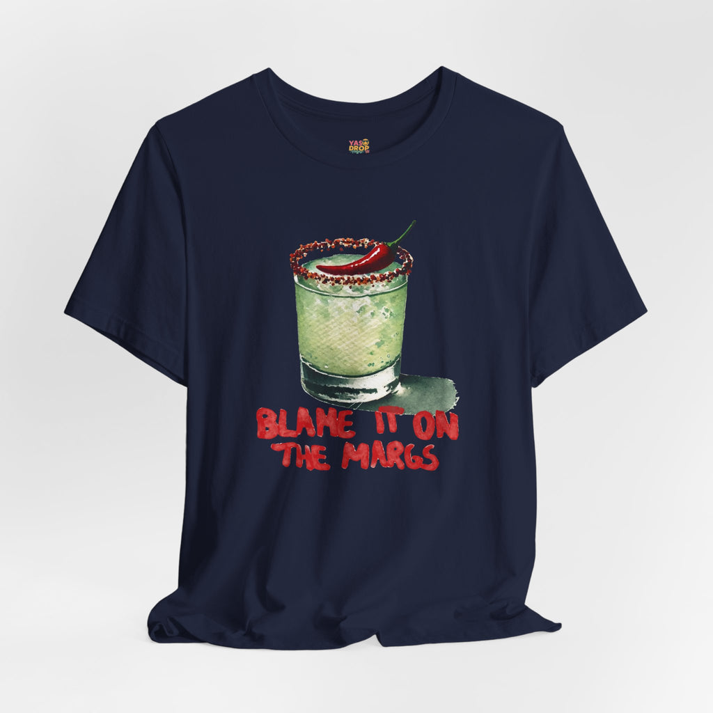 "Blame It On The Margs" Spicy Margarita Graphic Tee - Aesthetic Streetwear