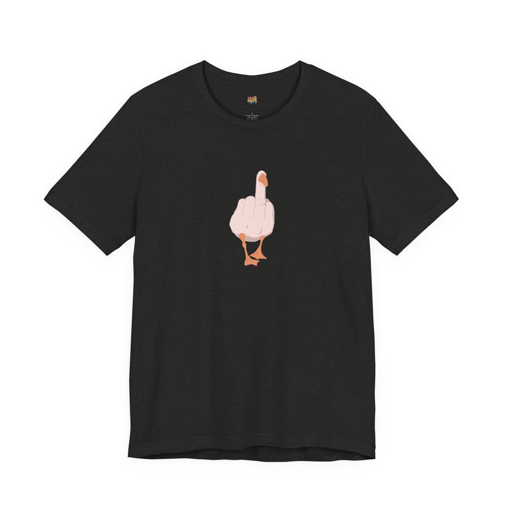 The "Unbothered" Ironic Duck Graphic Tee - Funny Chaotic Streetwear Graphic T-Shirt