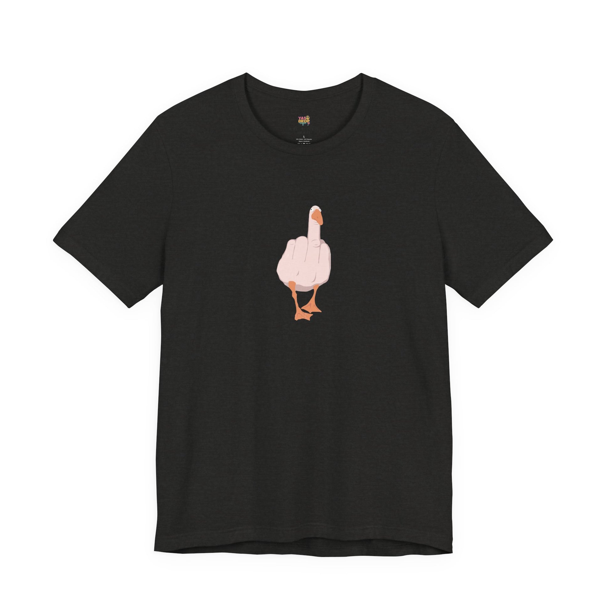 The "Unbothered" Ironic Duck Graphic Tee - Funny Chaotic Streetwear Graphic T-Shirt