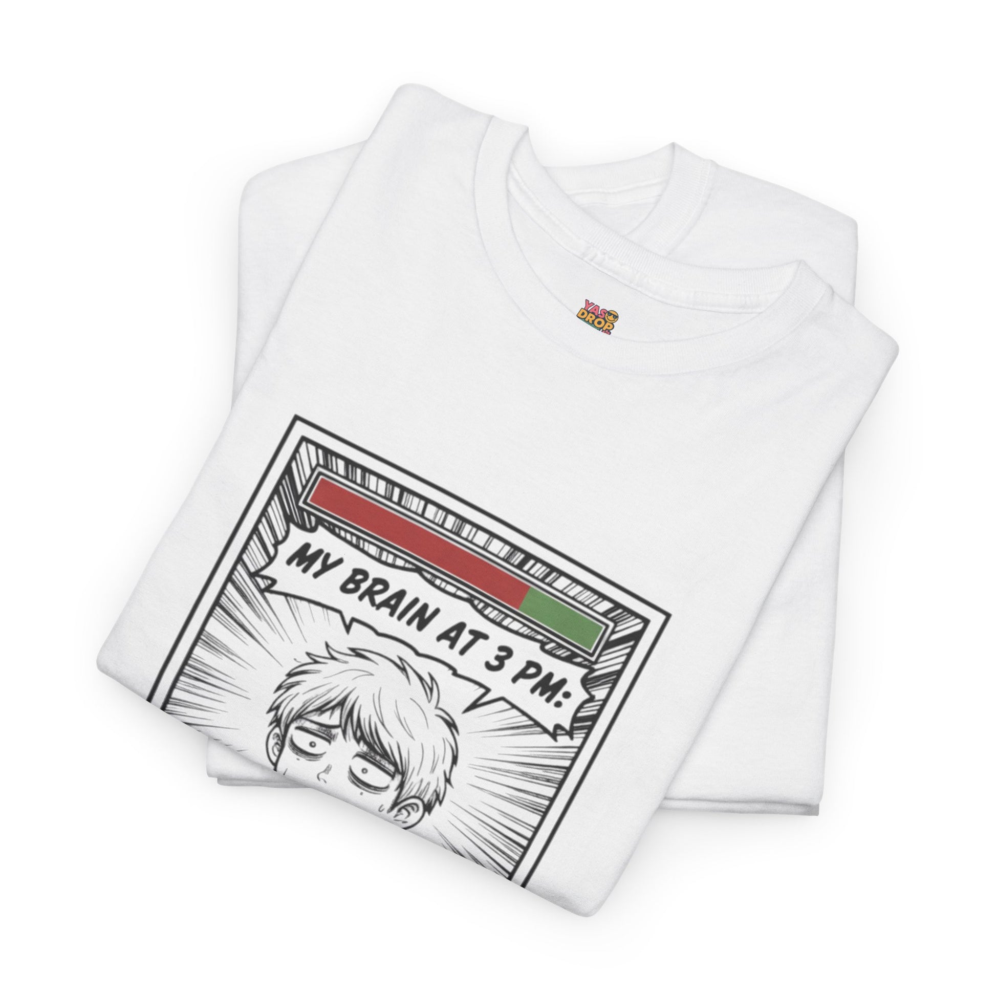 My Brain At 3 PM: Low Power Mode Slump Tee