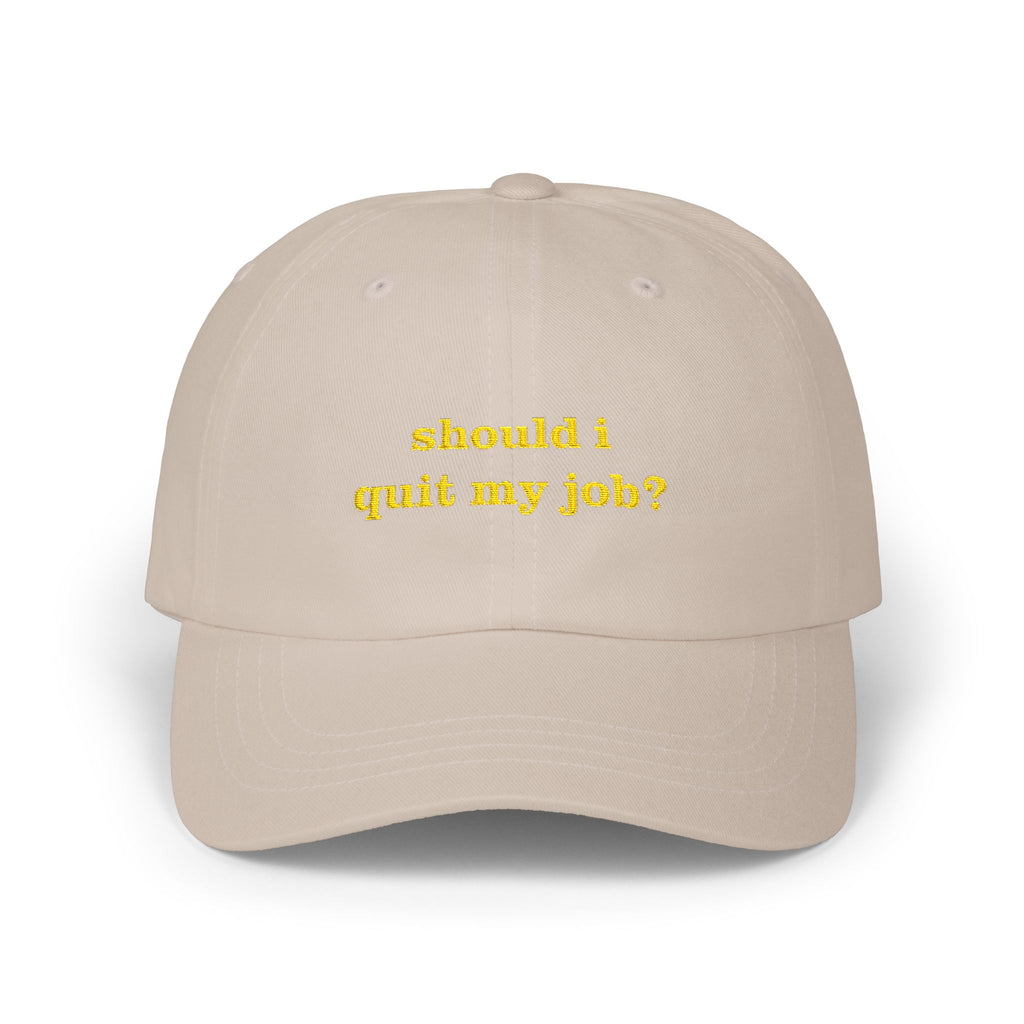 Premium Quality The "Corporate Crisis" Embroired Dad Hat