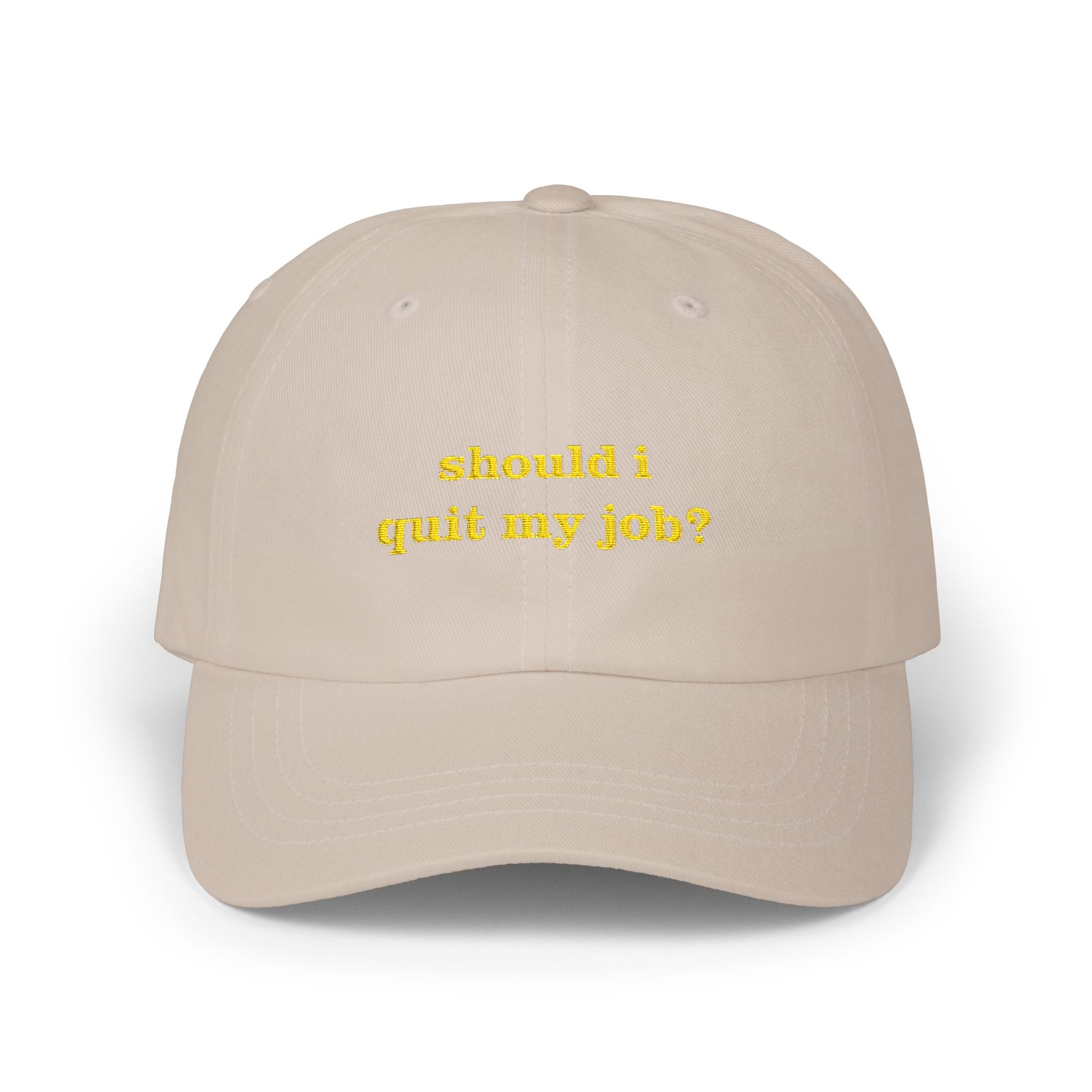 Premium Quality The "Corporate Crisis" Embroired Dad Hat