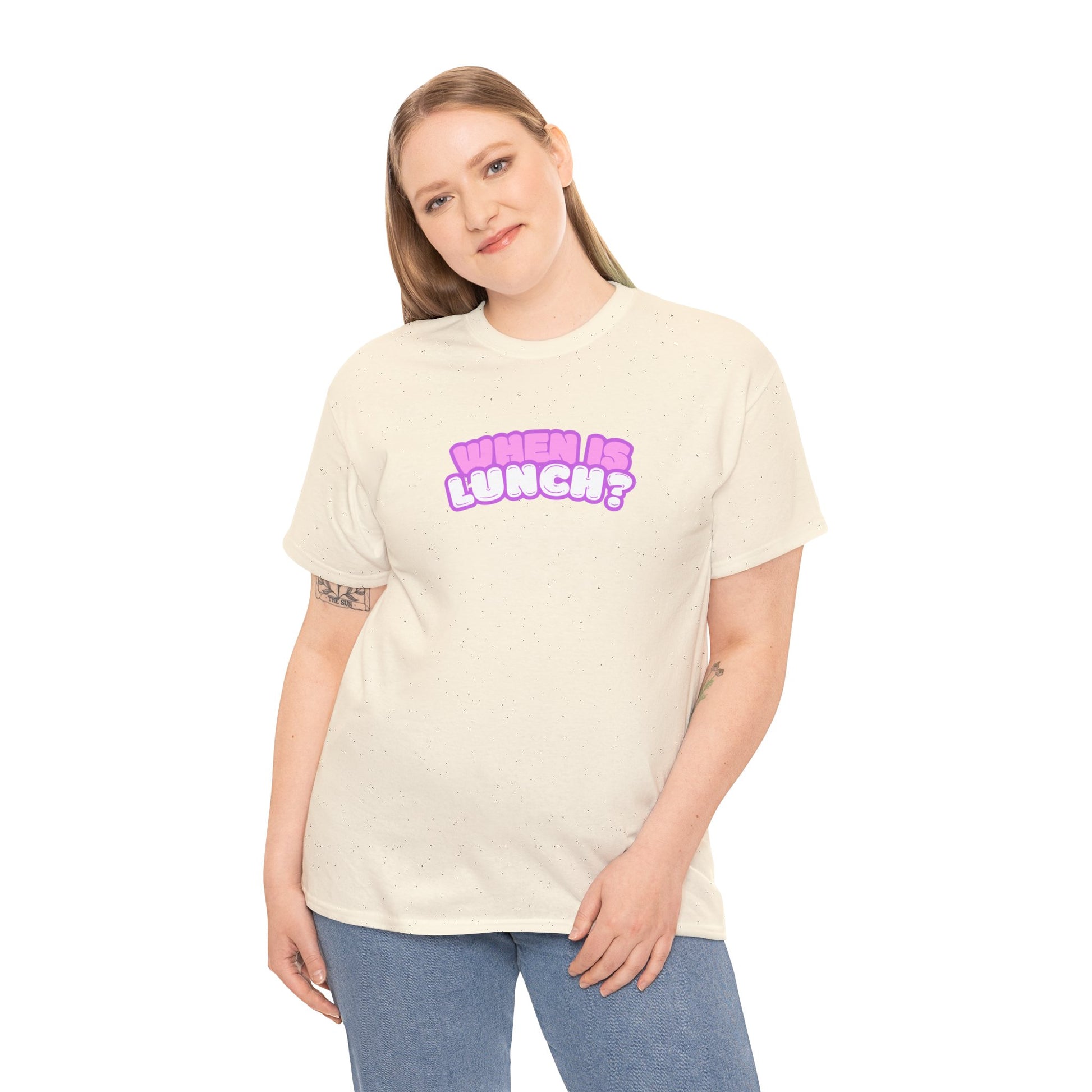 When Is Lunch? - The "Priorities" Heritage T-Shirt