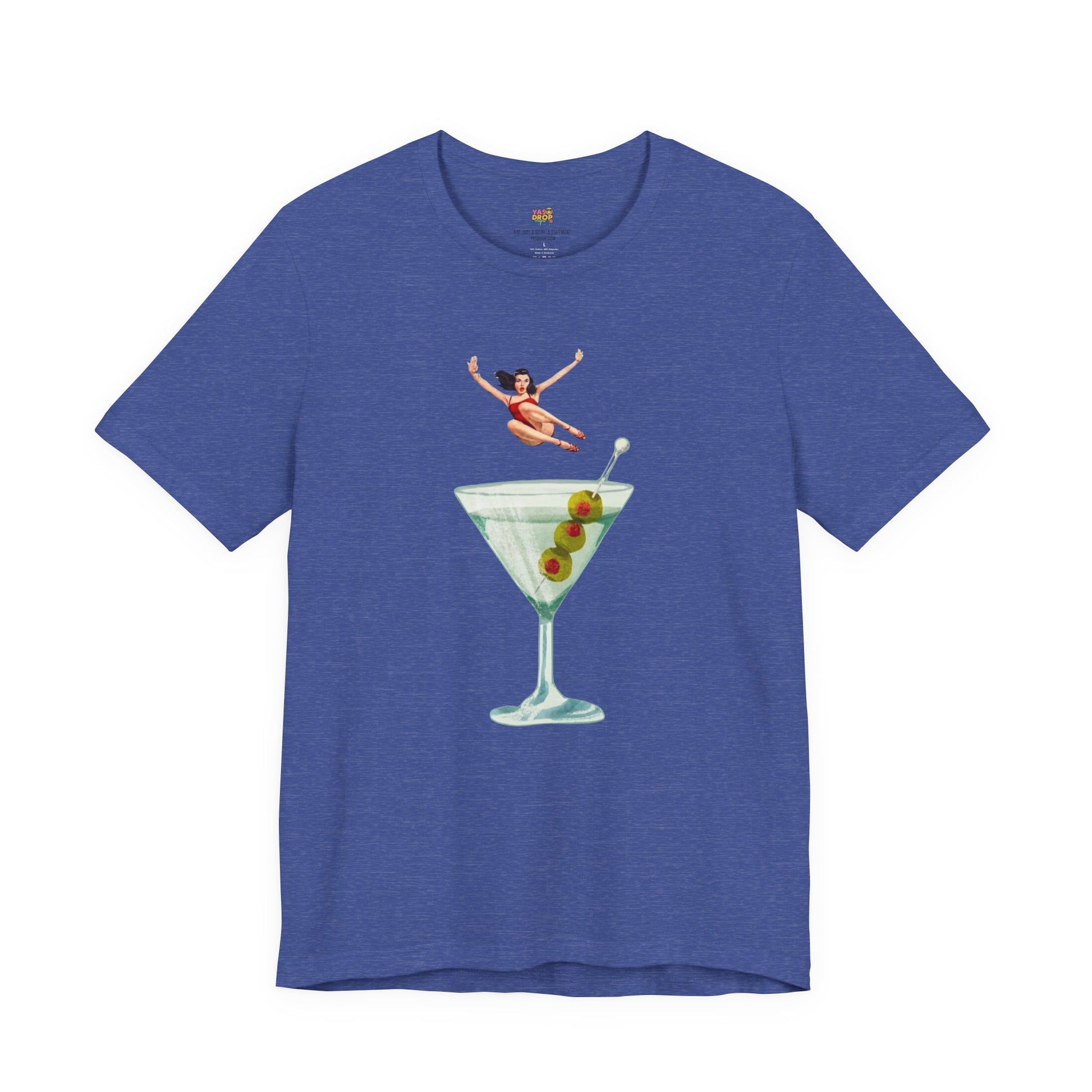 Dirty Martini Girl Graphic Tee - Retro Aesthetic Streetwear T-Shirt