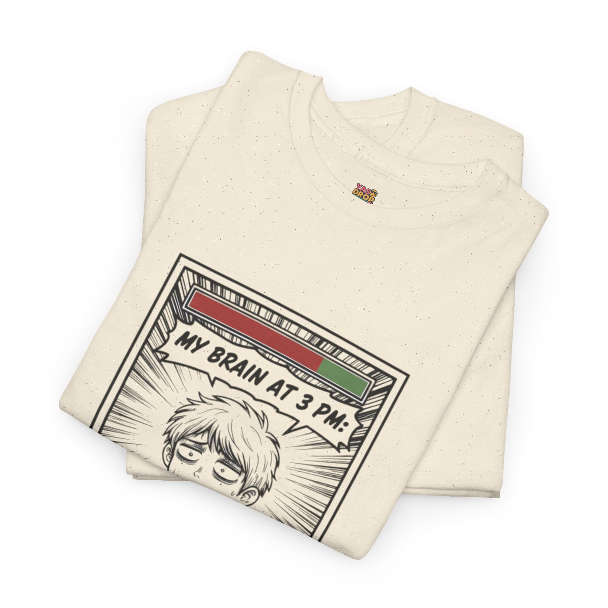 My Brain At 3 PM: Low Power Mode Slump Tee