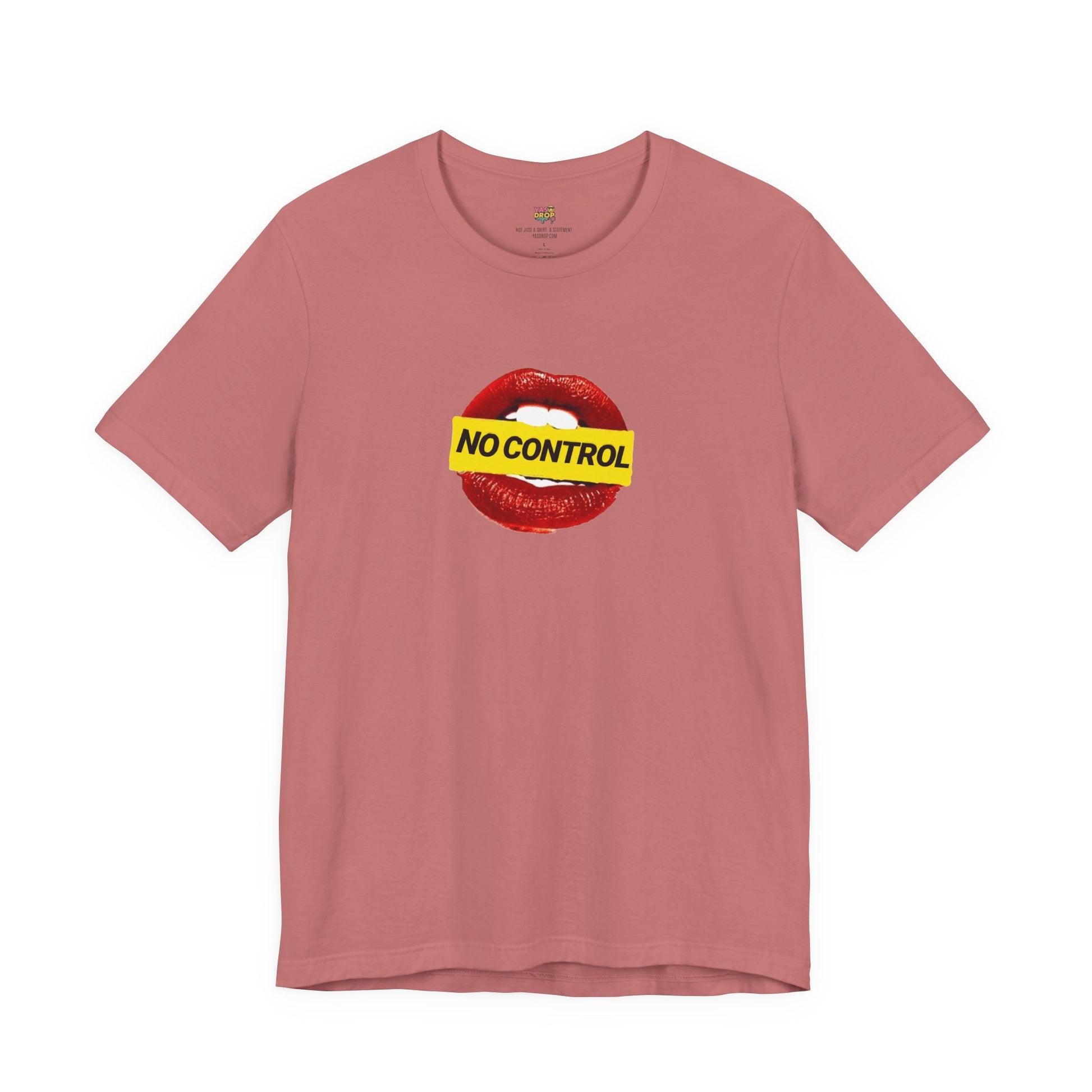 "No Control" Graphic Tee – Aesthetic Y2K Streetwear Graphic T-Shirt