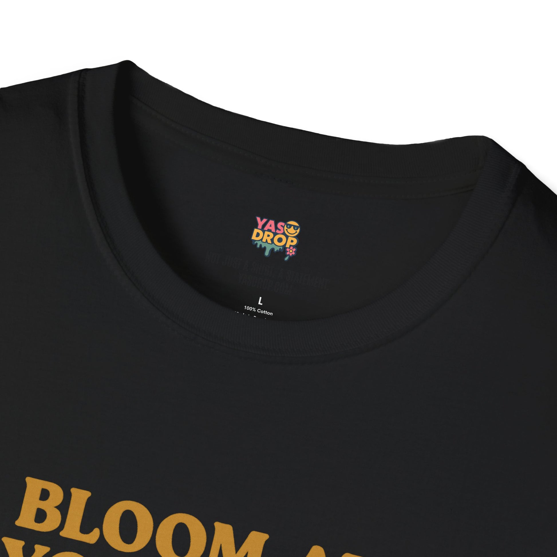 Bloom At Your Own Pace Tee – Wholesome Reminder in Flower Form