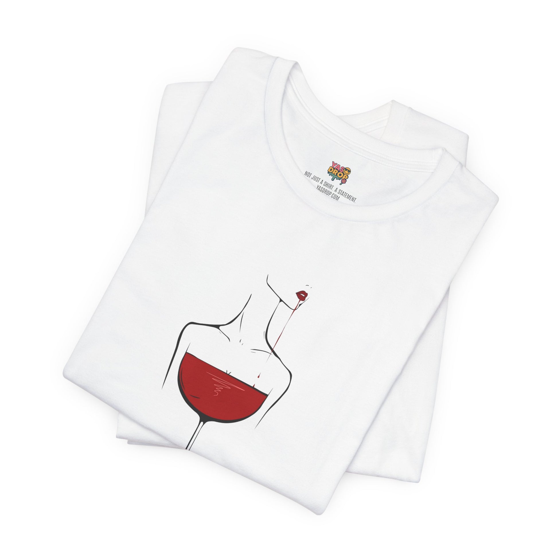 Pour Decisions Premium Graphic Tee – Minimalist Wine Aesthetic Streetwear