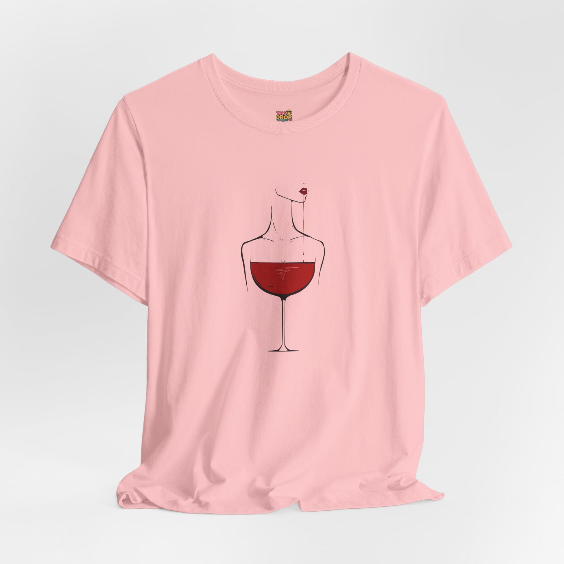 Pour Decisions Premium Graphic Tee – Minimalist Wine Aesthetic Streetwear