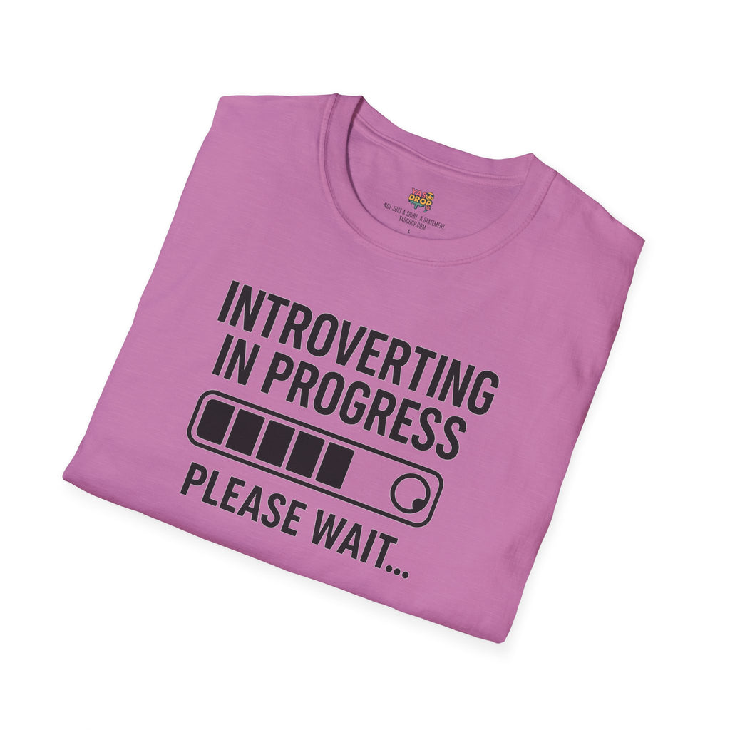 Introverting in Progress – Loading Bar Tee