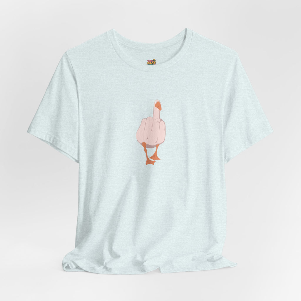 The "Unbothered" Ironic Duck Graphic Tee - Funny Chaotic Streetwear Graphic T-Shirt