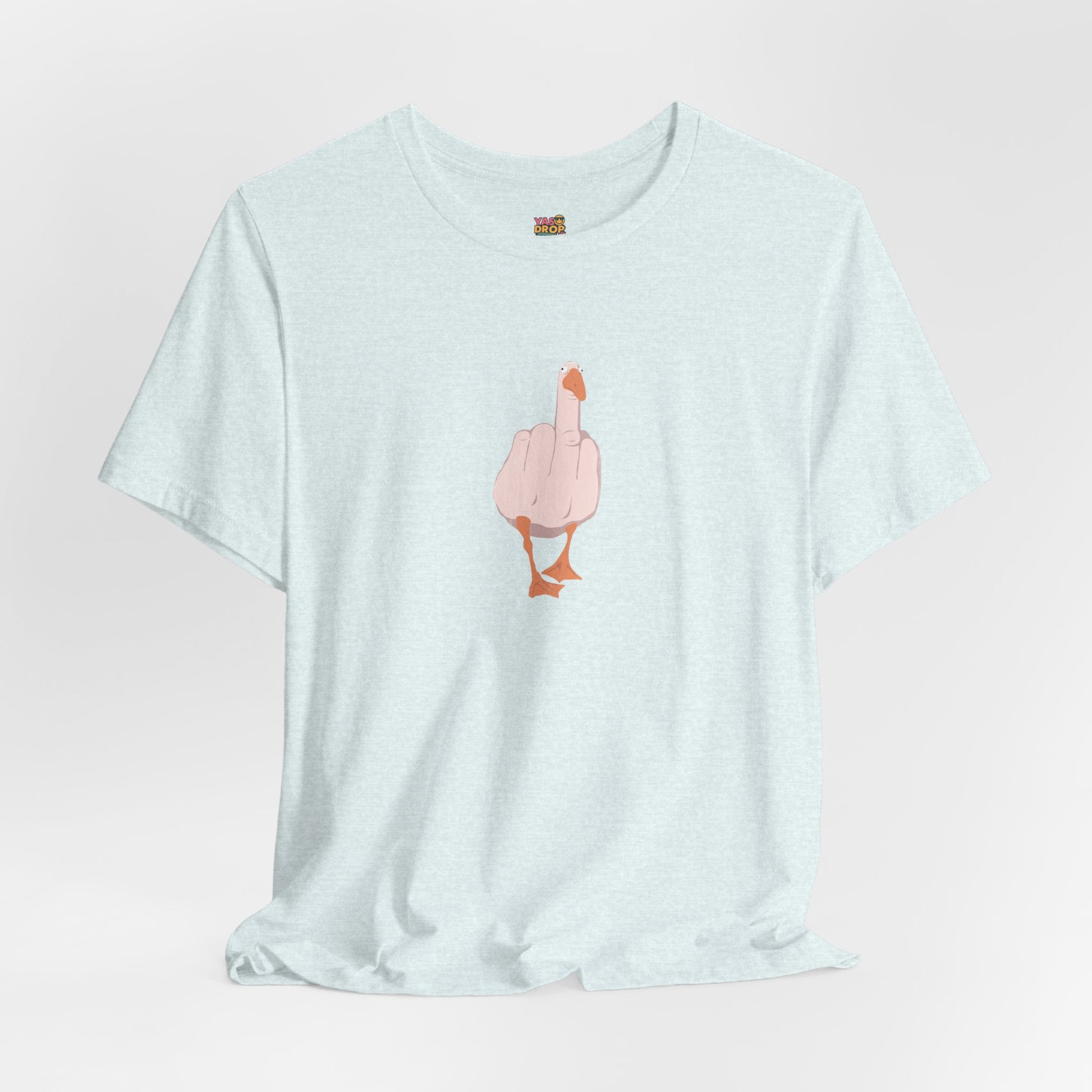 The "Unbothered" Ironic Duck Graphic Tee - Funny Chaotic Streetwear Graphic T-Shirt