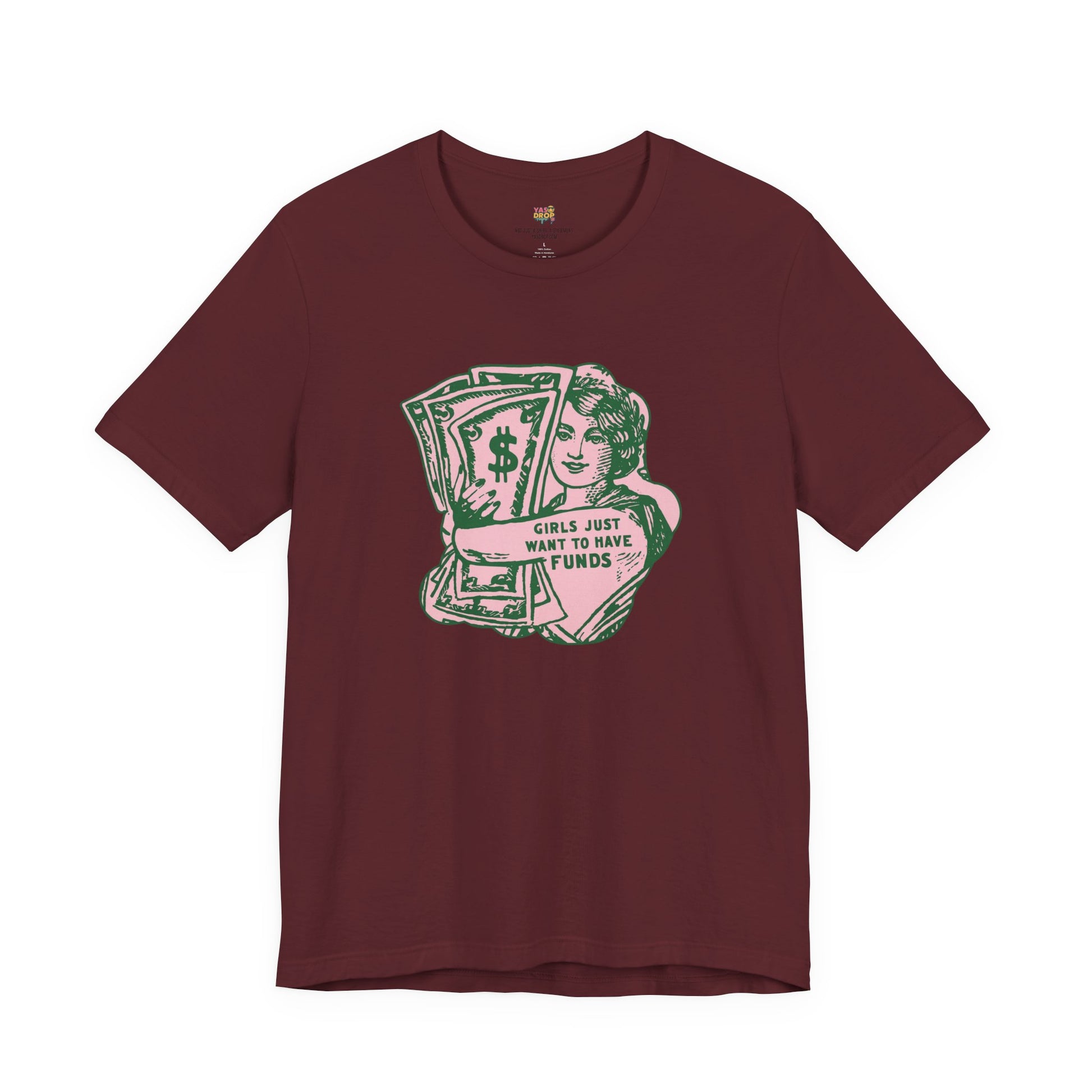 Chase the Cash, Ditch the Drama: The Iconic Funds Tee!