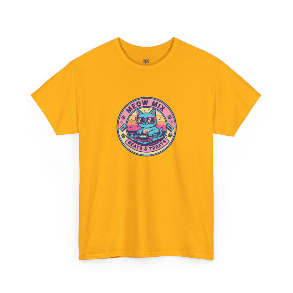 Meow Mix: Beats & Treats Retro DJ Cat Tee