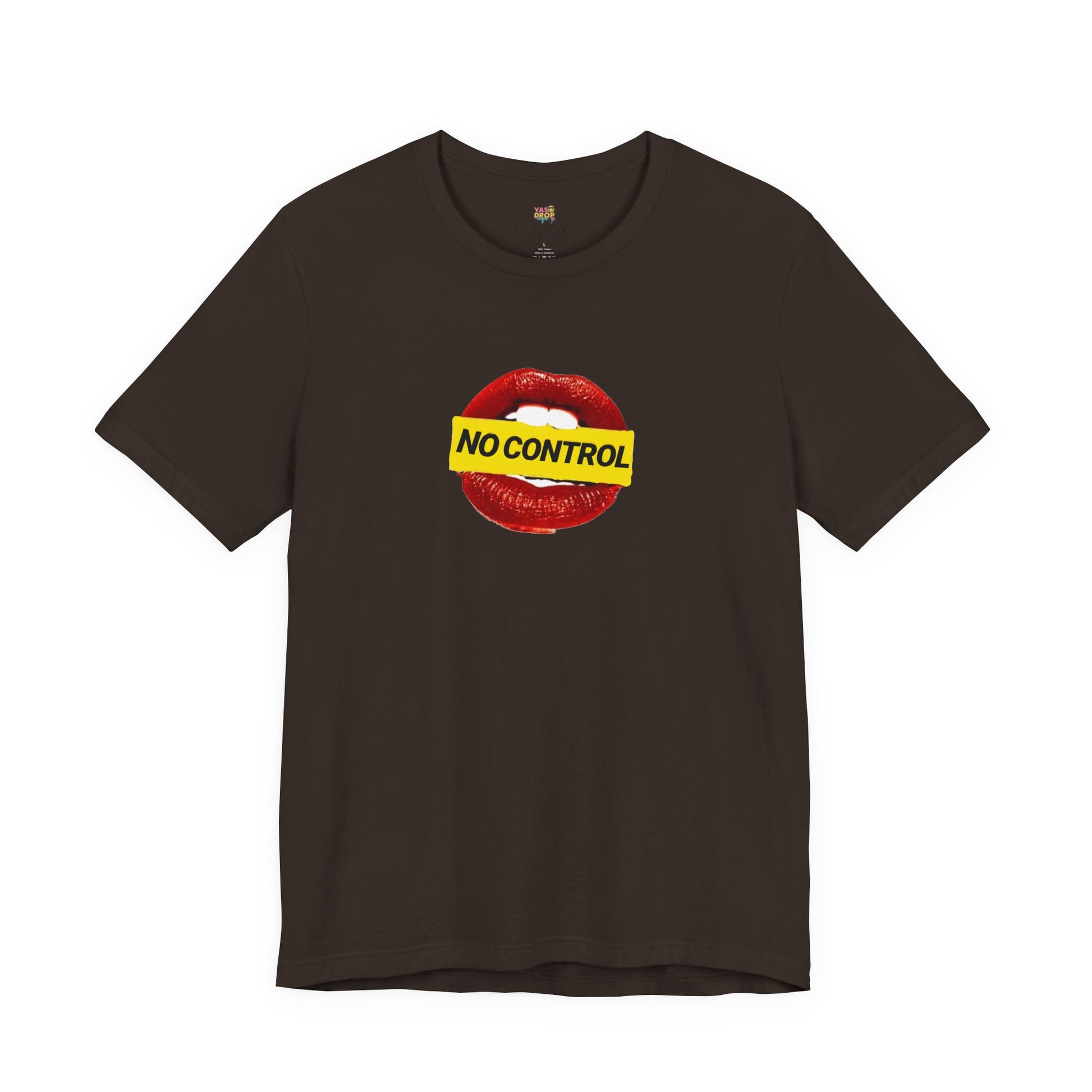 "No Control" Graphic Tee – Aesthetic Y2K Streetwear Graphic T-Shirt
