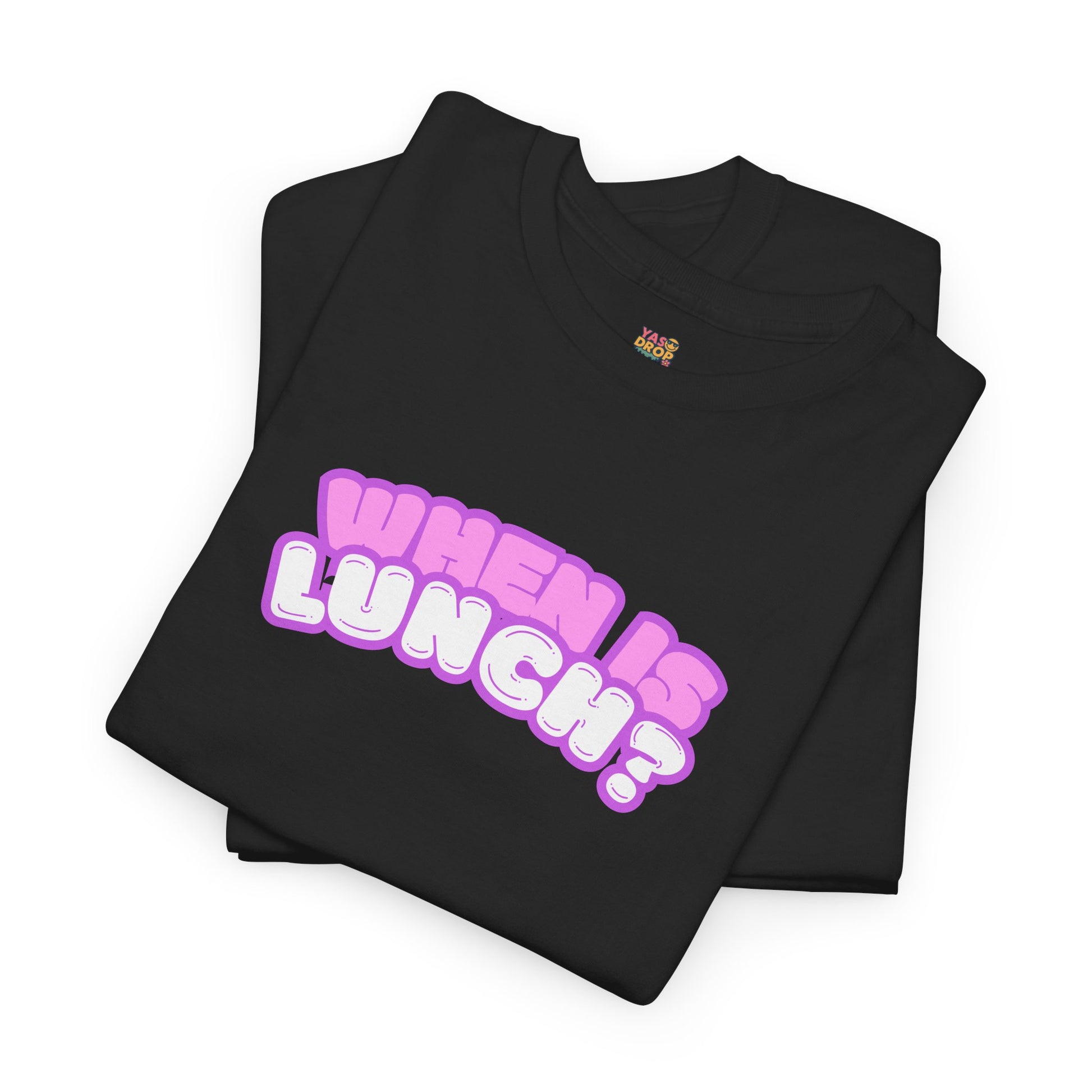 When Is Lunch? - The "Priorities" Heritage T-Shirt