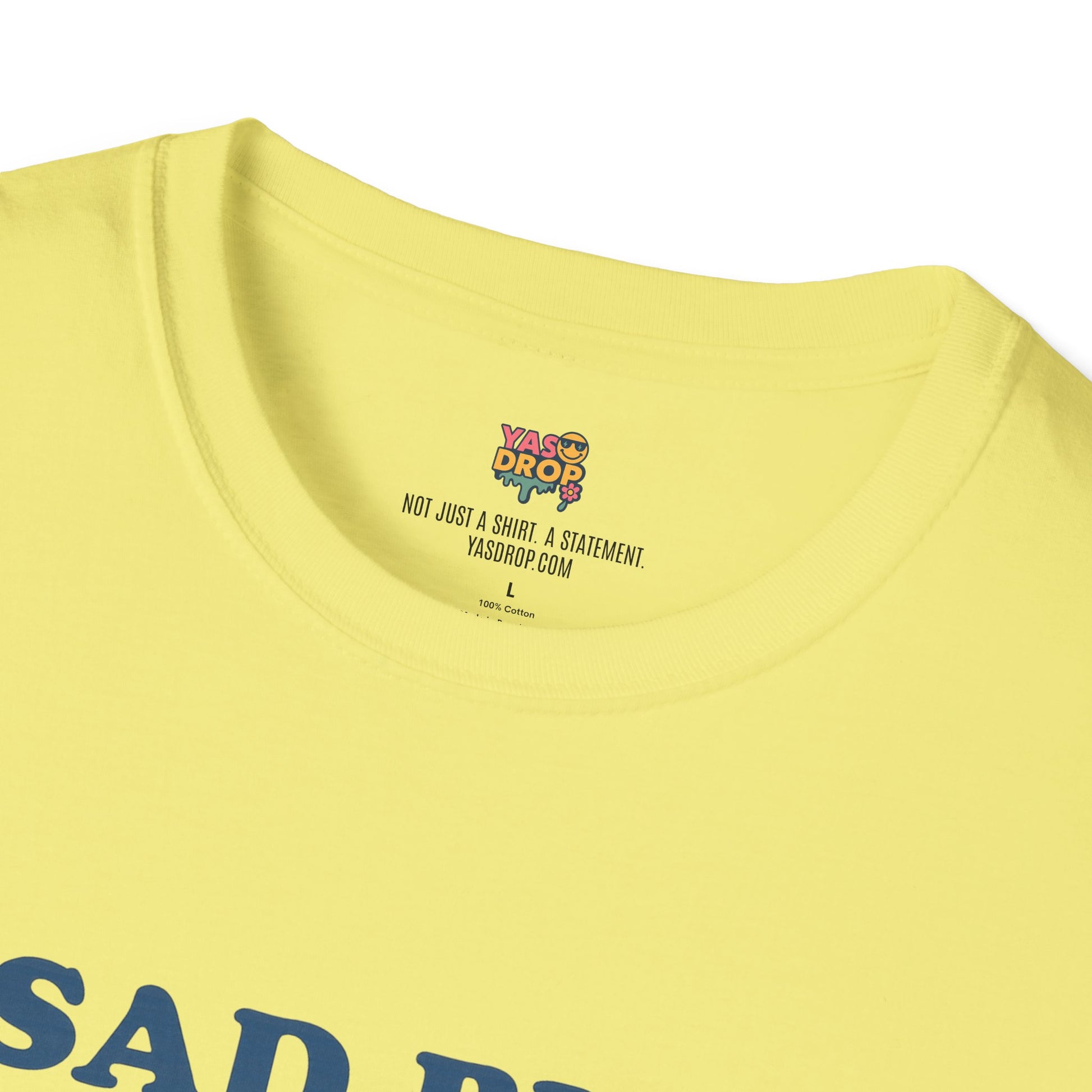 Sad But Still Serving T-Shirt | Relatable Digital Burnout Graphic Tee – YASDROP