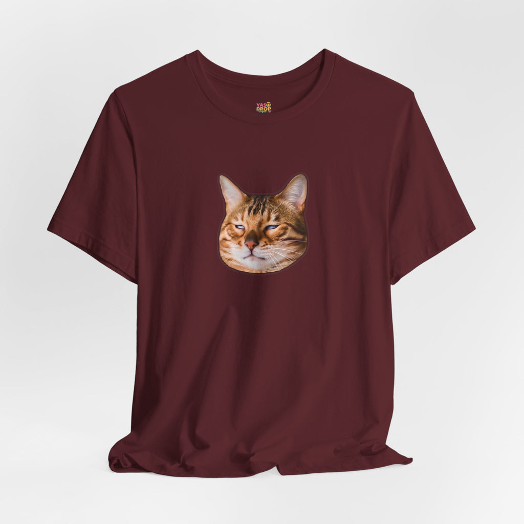 The Judgemental Cat Graphic Tee | Aesthetic Streetwear Top