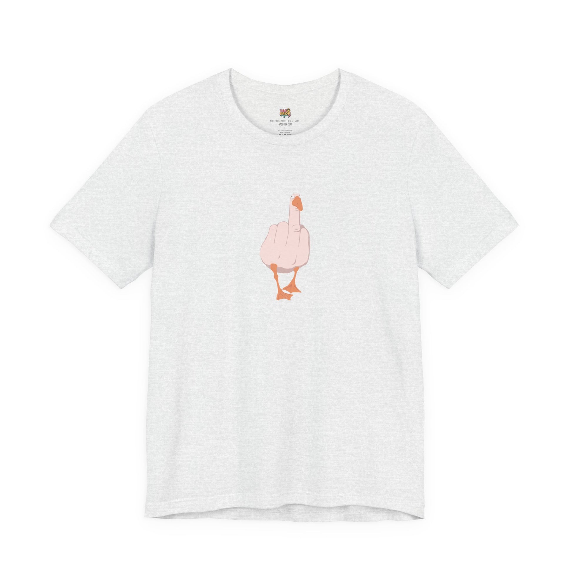 The "Unbothered" Ironic Duck Graphic Tee - Funny Chaotic Streetwear Graphic T-Shirt