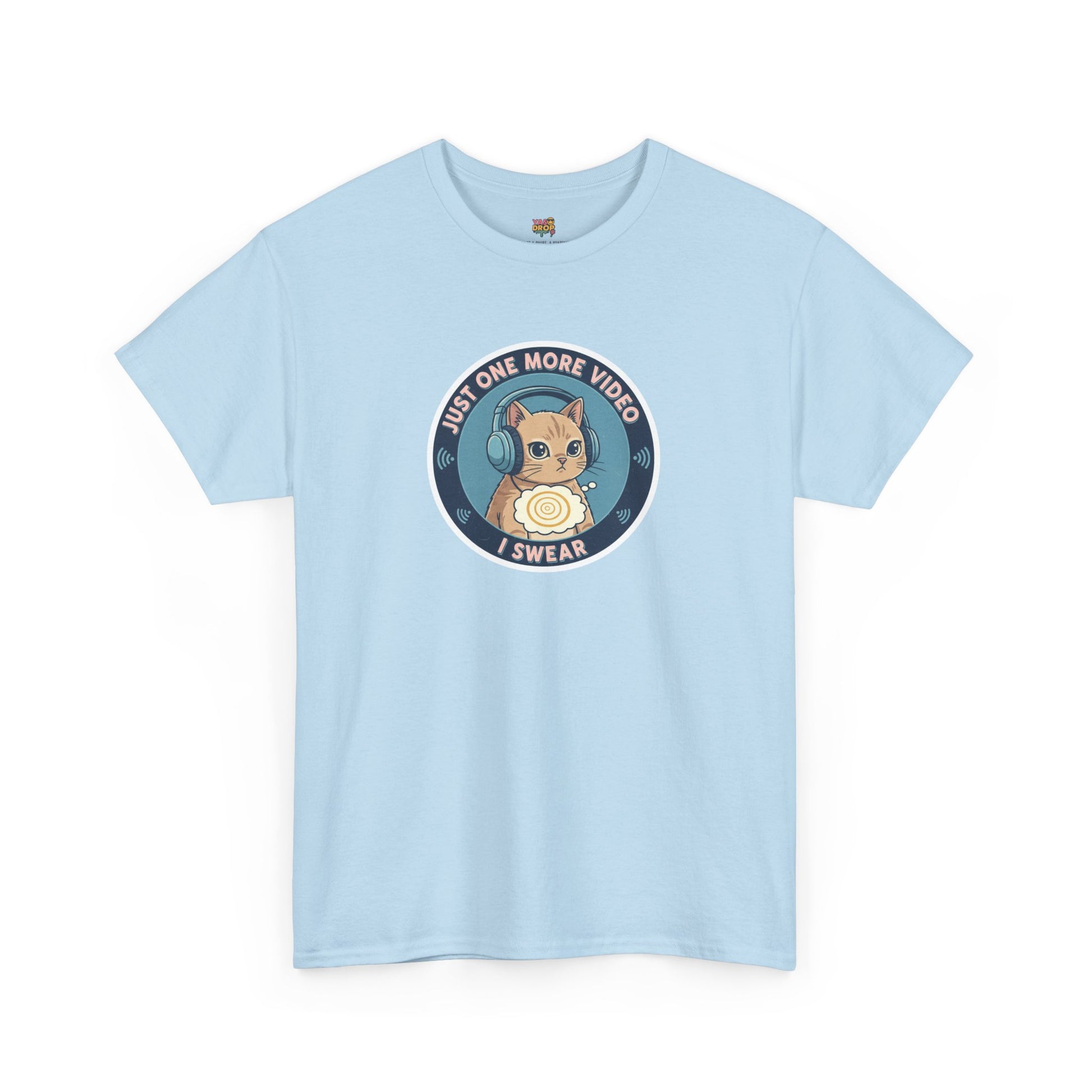 Just One More Video I Swear: Cute Cat Addiction Tee