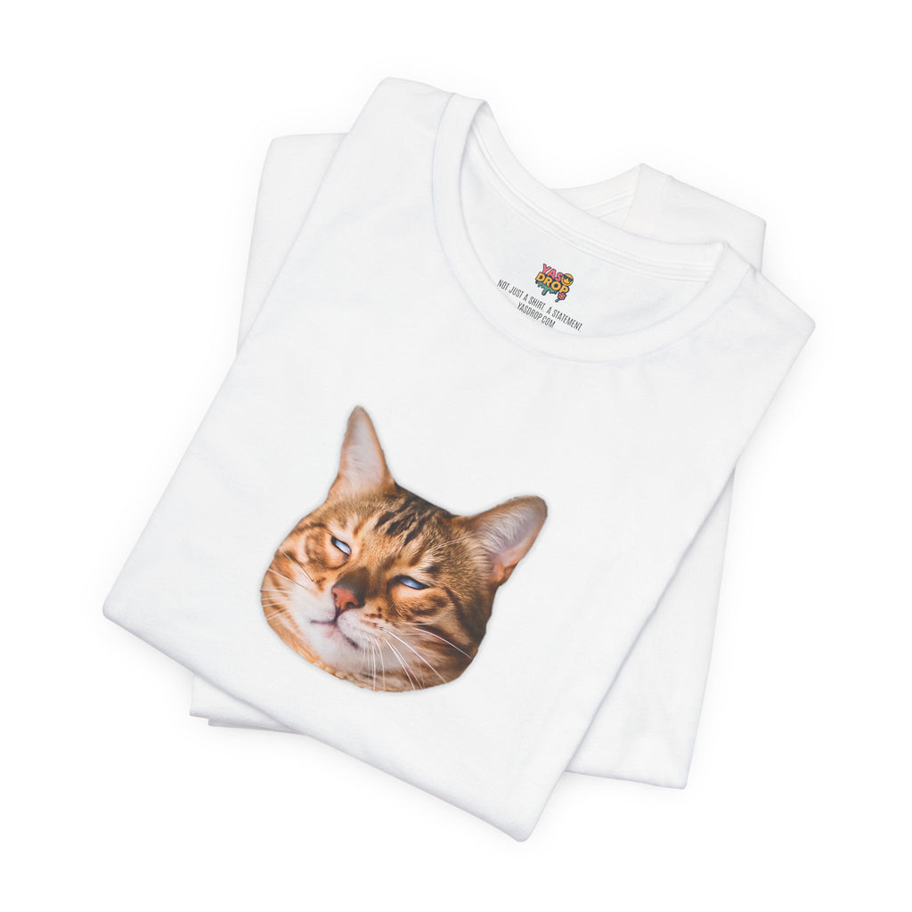 The Judgemental Cat Graphic Tee | Aesthetic Streetwear Top