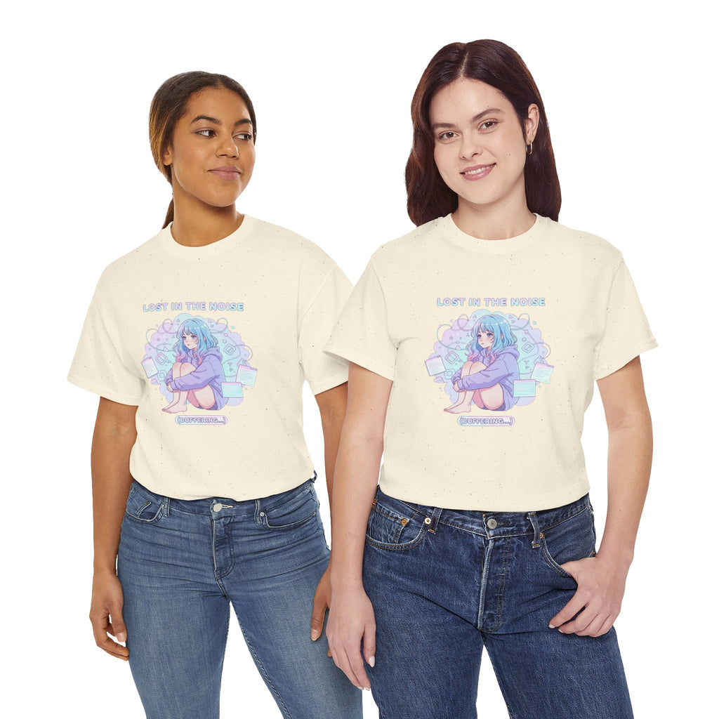 Lost in the Noise: Anime Overwhelm & Buffering Tee