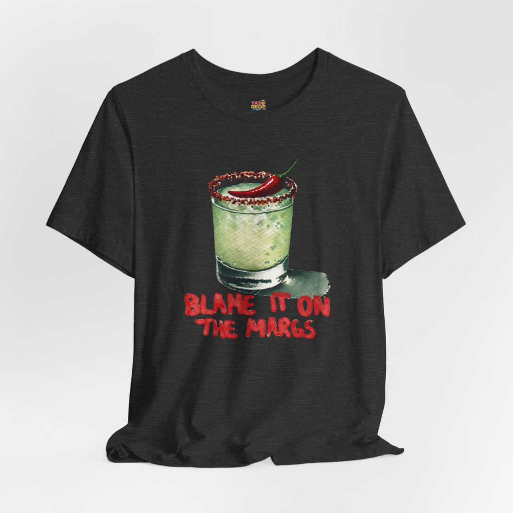 "Blame It On The Margs" Spicy Margarita Graphic Tee - Aesthetic Streetwear