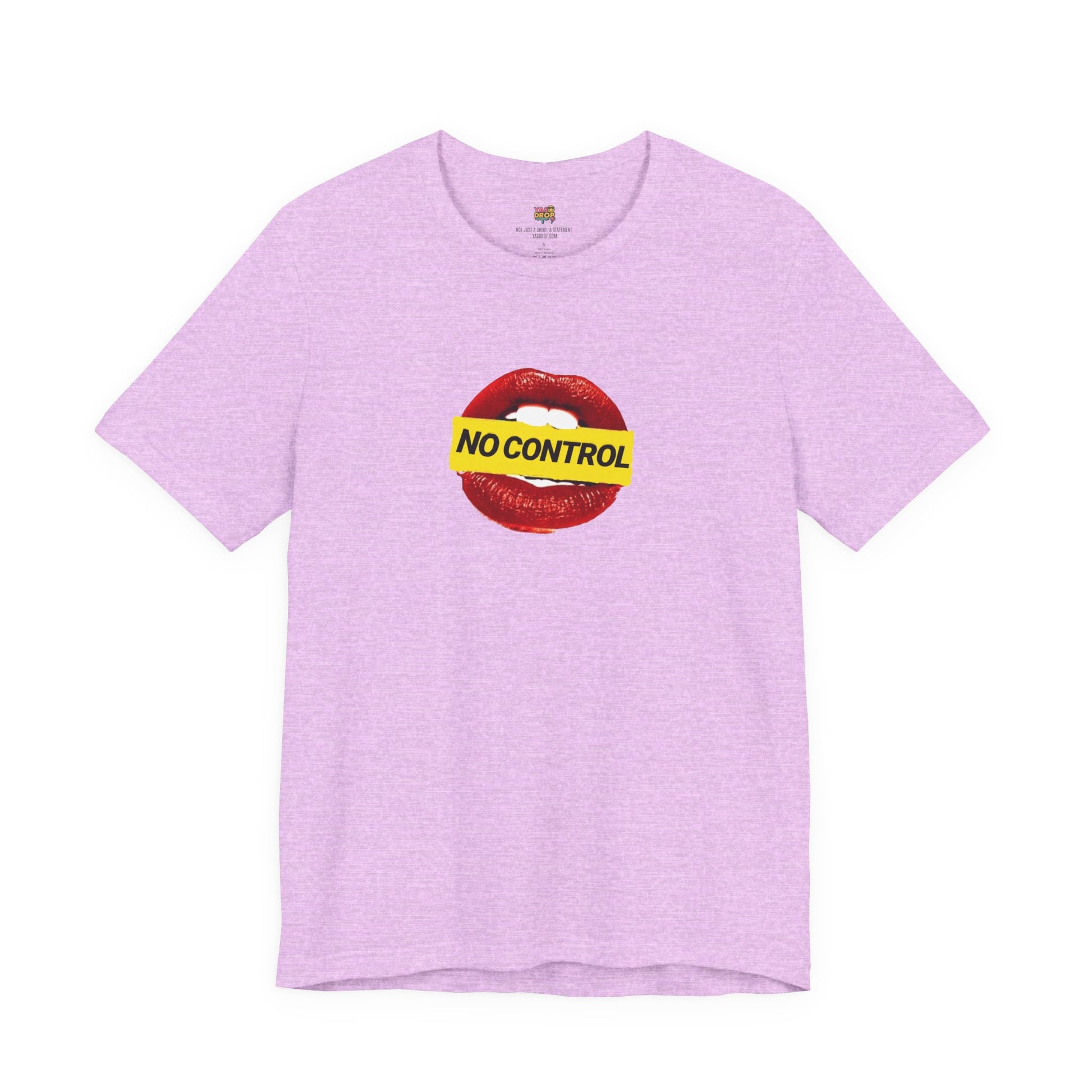 "No Control" Graphic Tee – Aesthetic Y2K Streetwear Graphic T-Shirt