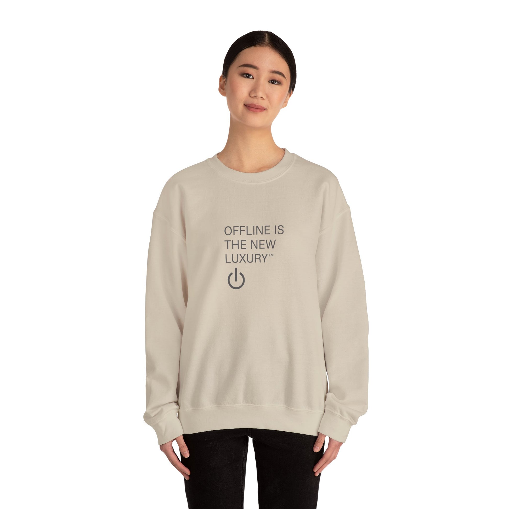 Offline Is The New Luxury Sweatshirt – Minimalist Techwear Statement