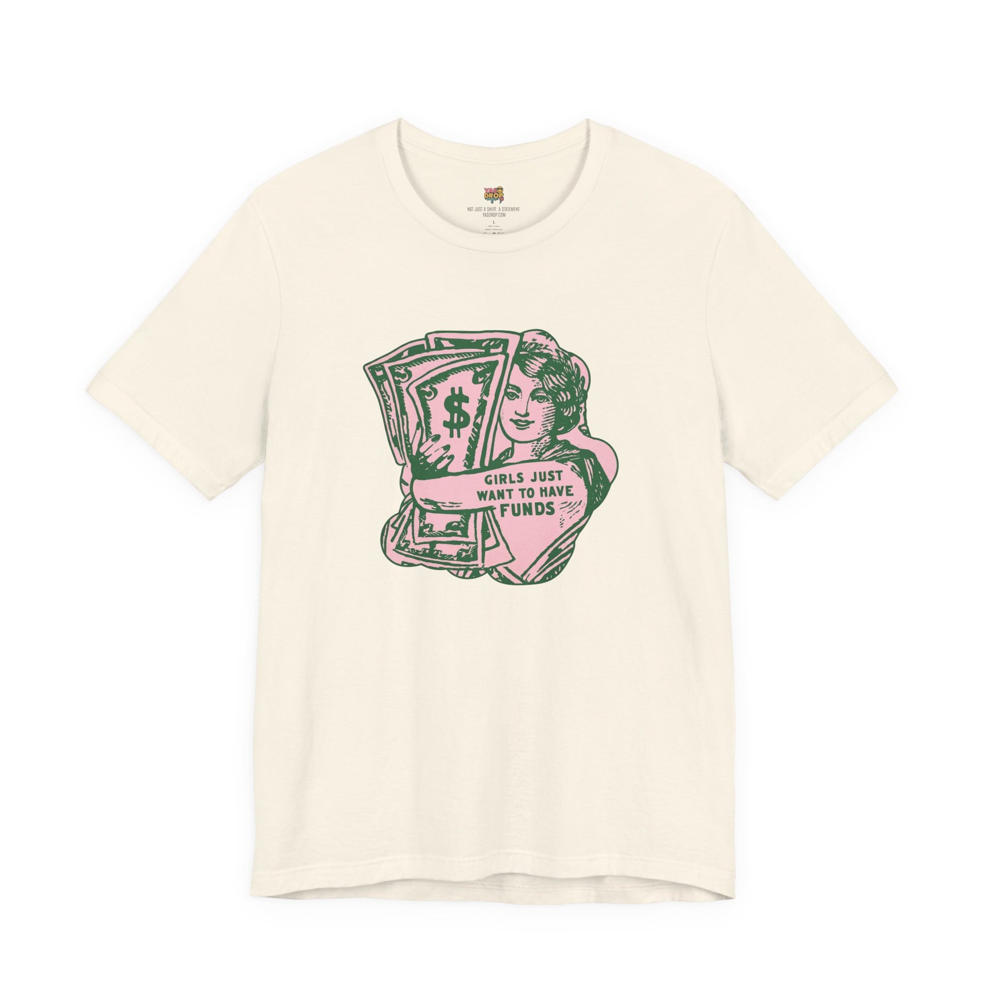 Chase the Cash, Ditch the Drama: The Iconic Funds Tee!