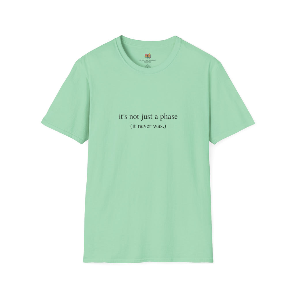 It’s Not Just a Phase T-Shirt – Sadboi Softgirl Aesthetic Tee