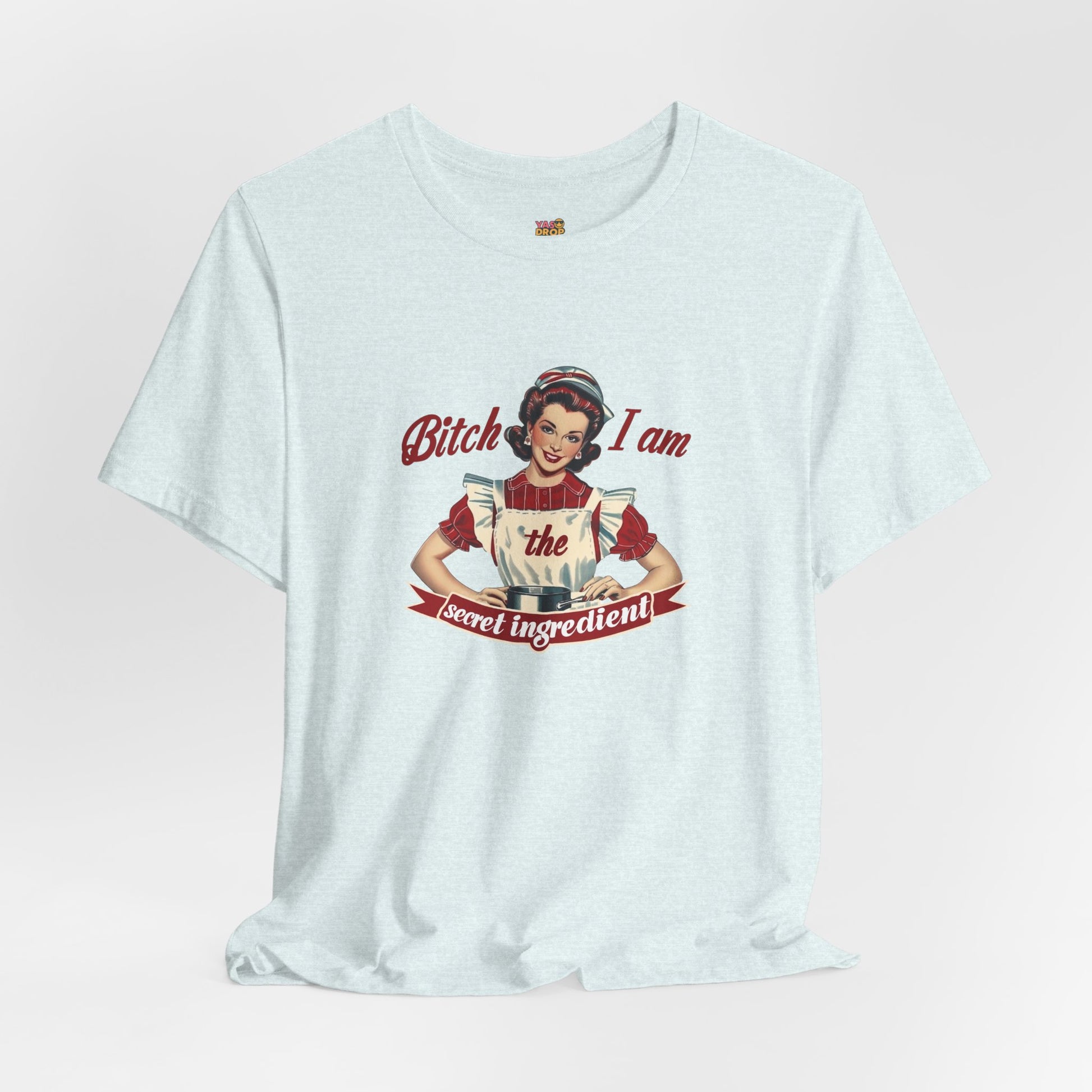 "The Secret Ingredient" Ironic Minimalist Vintage Graphic Tee