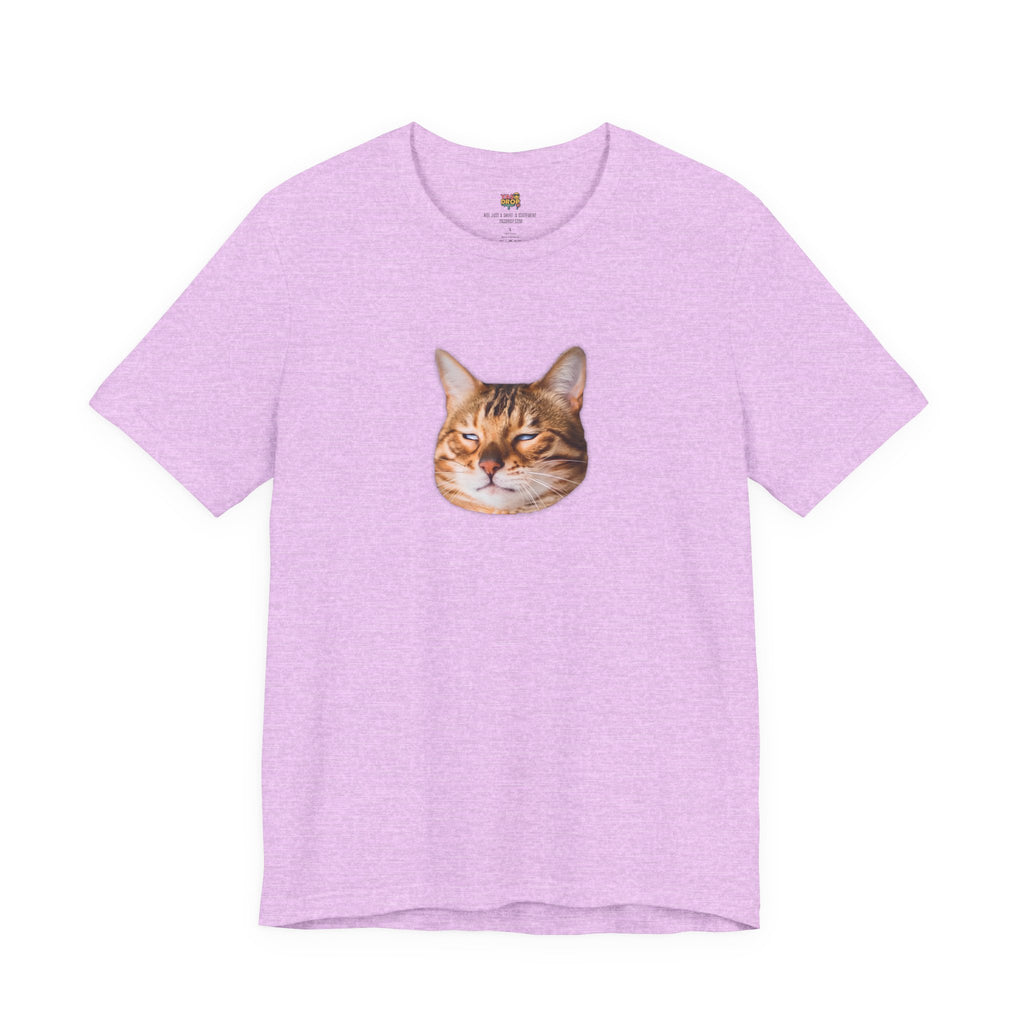 The Judgemental Cat Graphic Tee | Aesthetic Streetwear Top