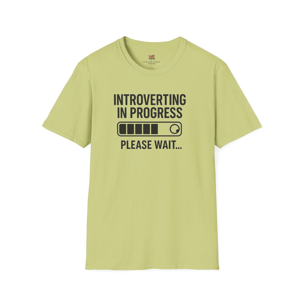 Introverting in Progress – Loading Bar Tee