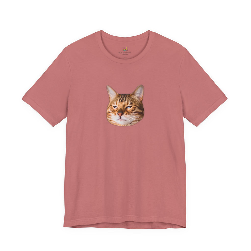 The Judgemental Cat Graphic Tee | Aesthetic Streetwear Top