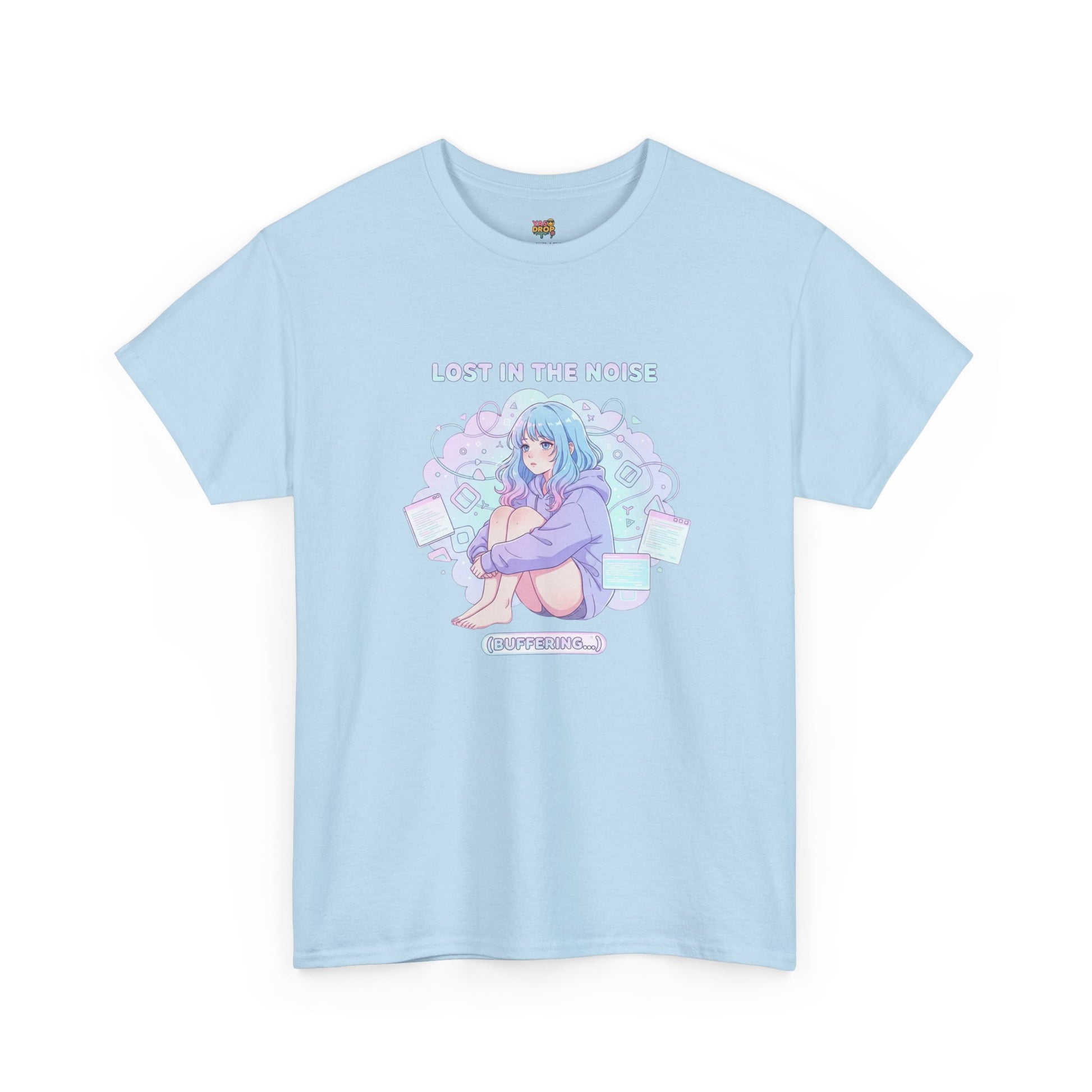 Lost in the Noise: Anime Overwhelm & Buffering Tee