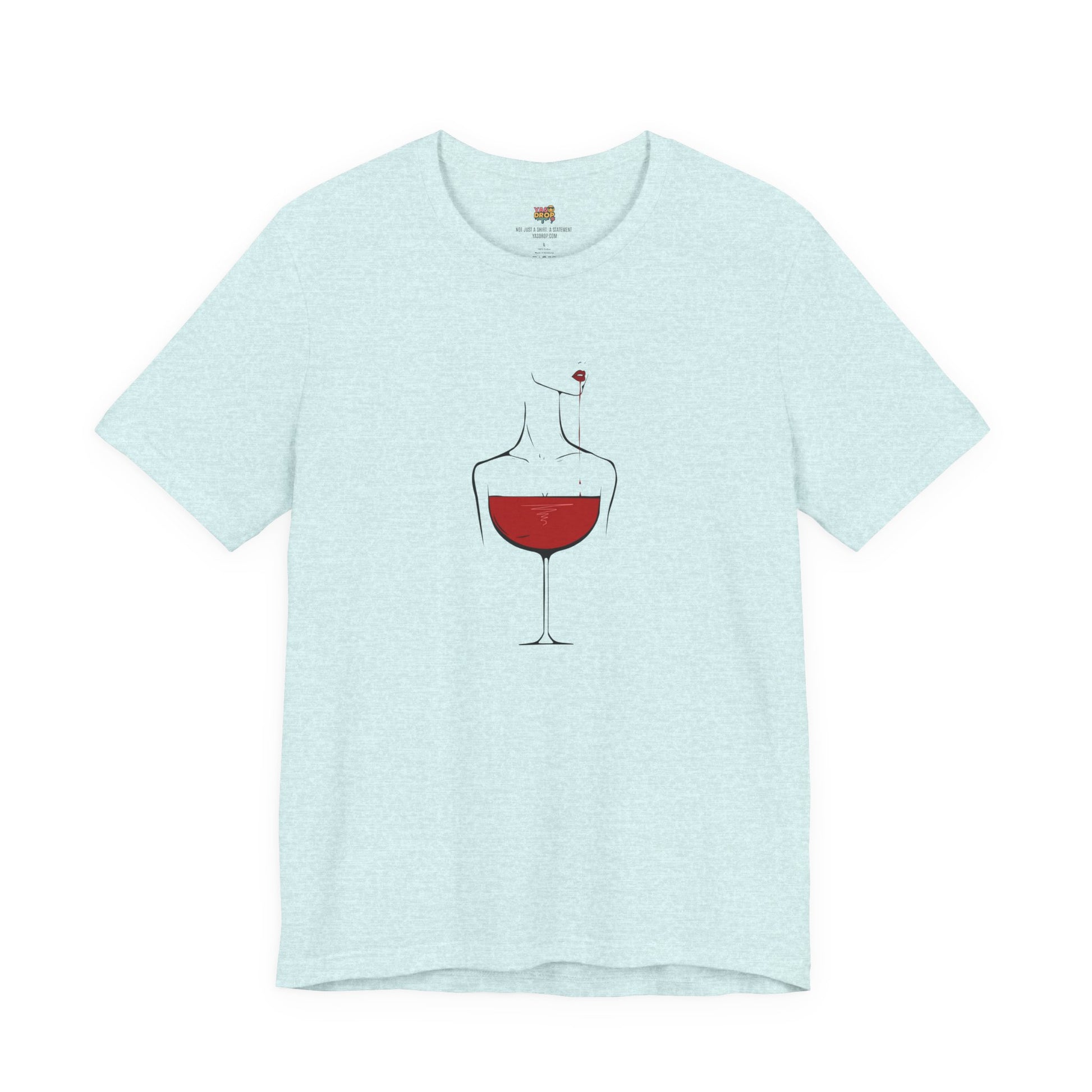 Pour Decisions Premium Graphic Tee – Minimalist Wine Aesthetic Streetwear