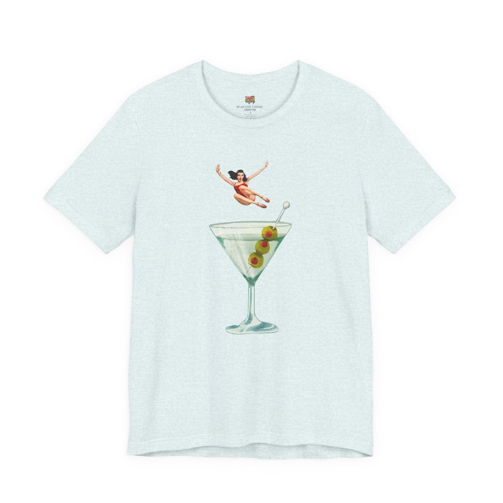 Dirty Martini Girl Graphic Tee - Retro Aesthetic Streetwear T-Shirt