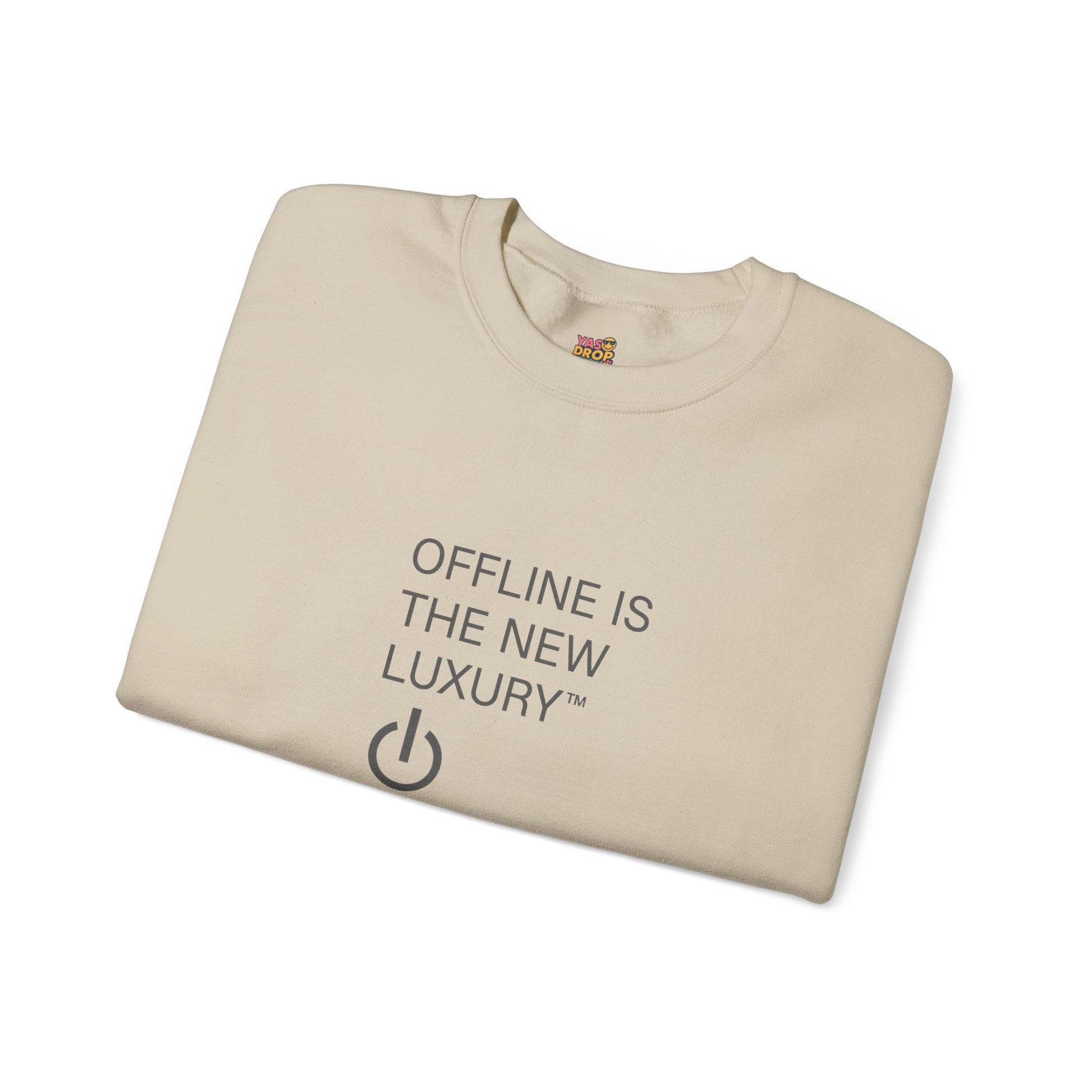 Offline Is The New Luxury Sweatshirt – Minimalist Techwear Statement