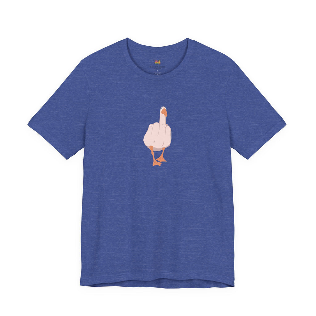 The "Unbothered" Ironic Duck Graphic Tee - Funny Chaotic Streetwear Graphic T-Shirt