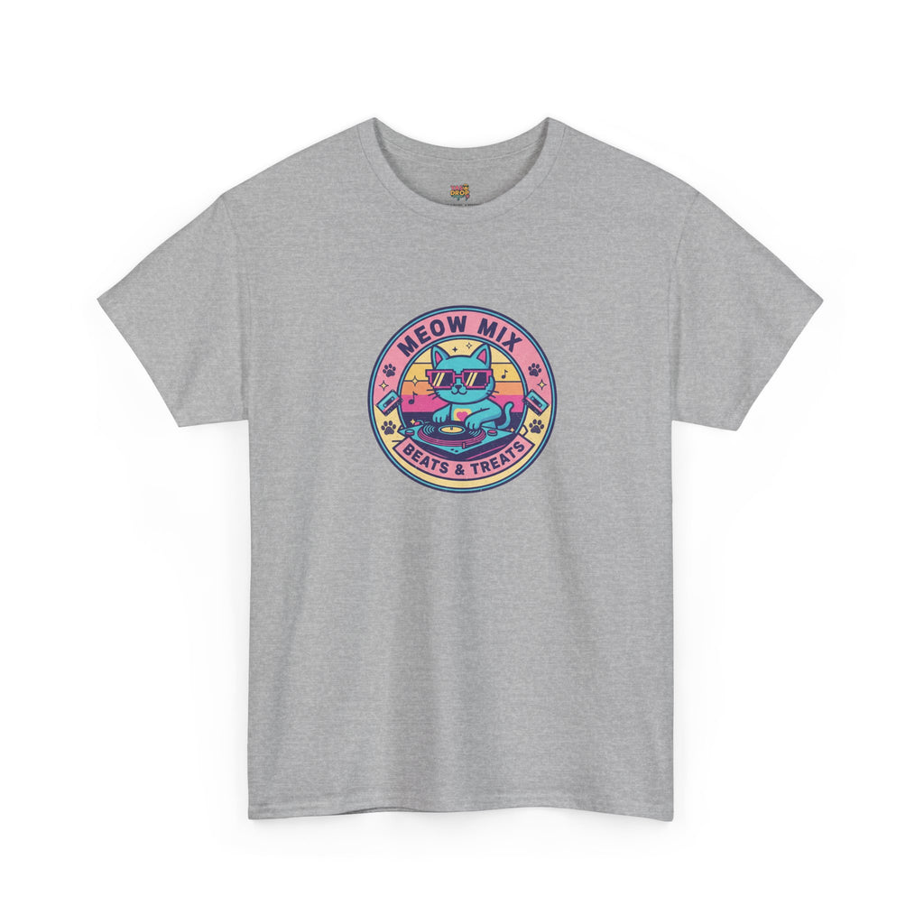Meow Mix: Beats & Treats Retro DJ Cat Tee