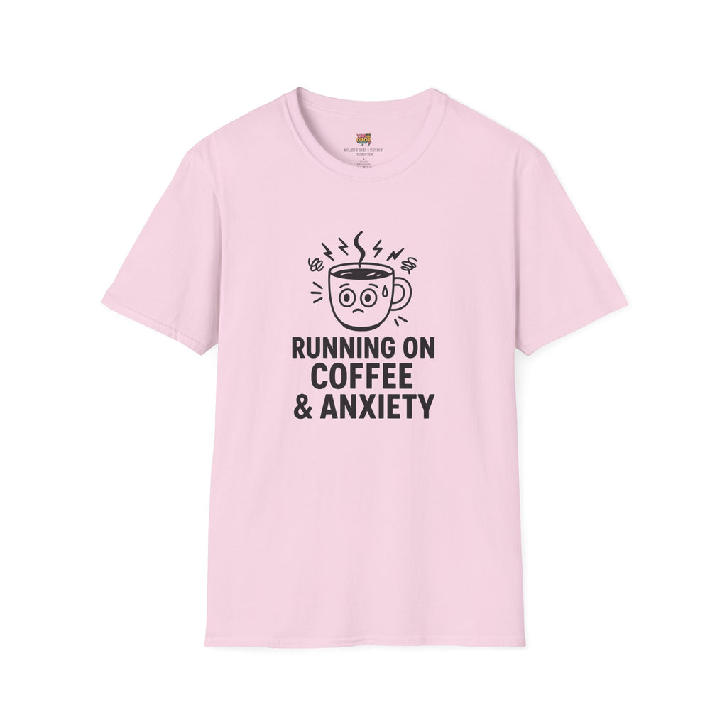 RUNNING ON COFFEE & ANXIETY TEE