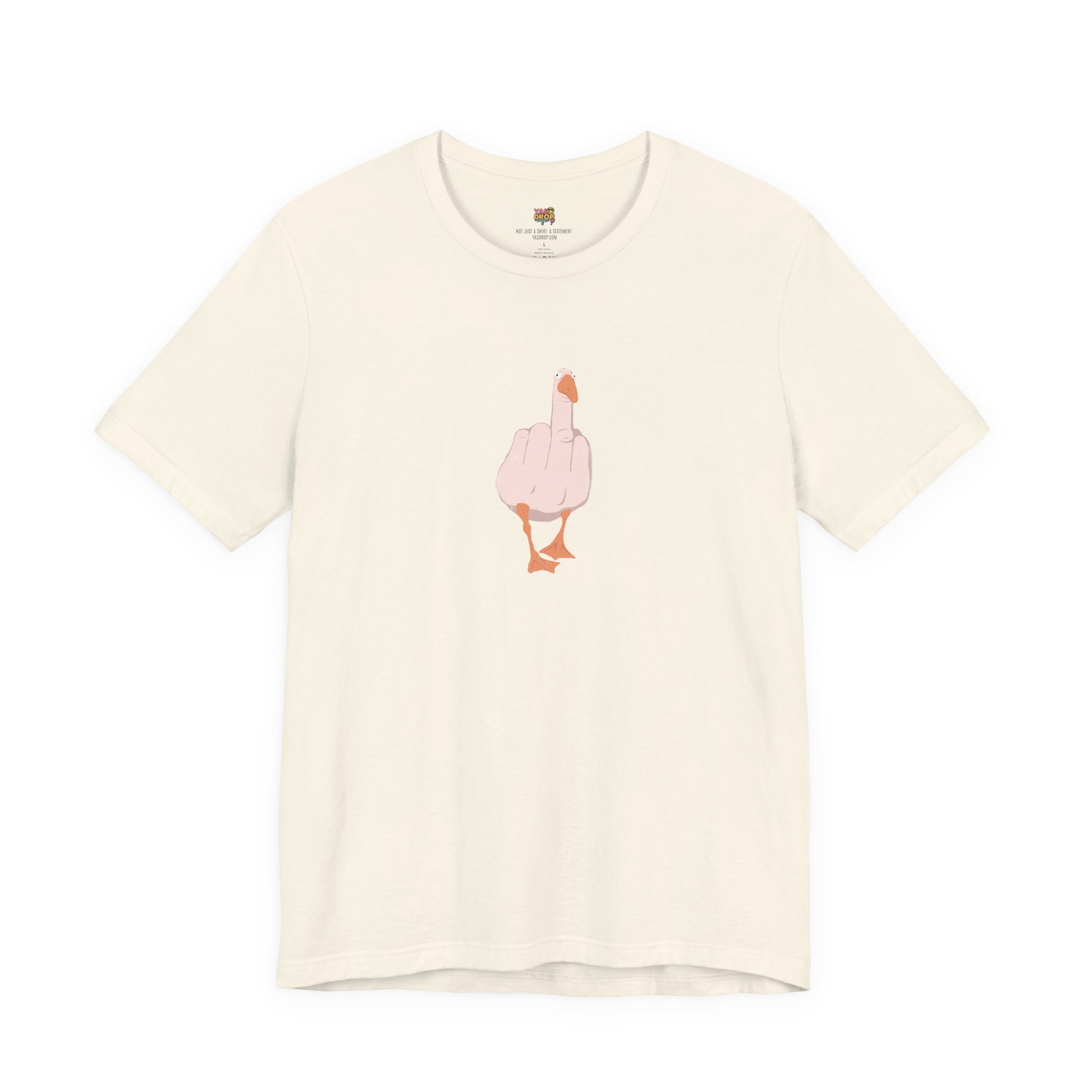 The "Unbothered" Ironic Duck Graphic Tee - Funny Chaotic Streetwear Graphic T-Shirt
