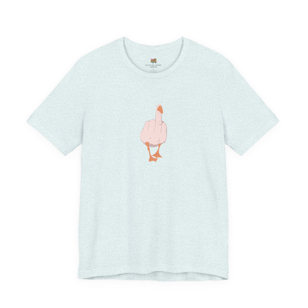 The "Unbothered" Ironic Duck Graphic Tee - Funny Chaotic Streetwear Graphic T-Shirt