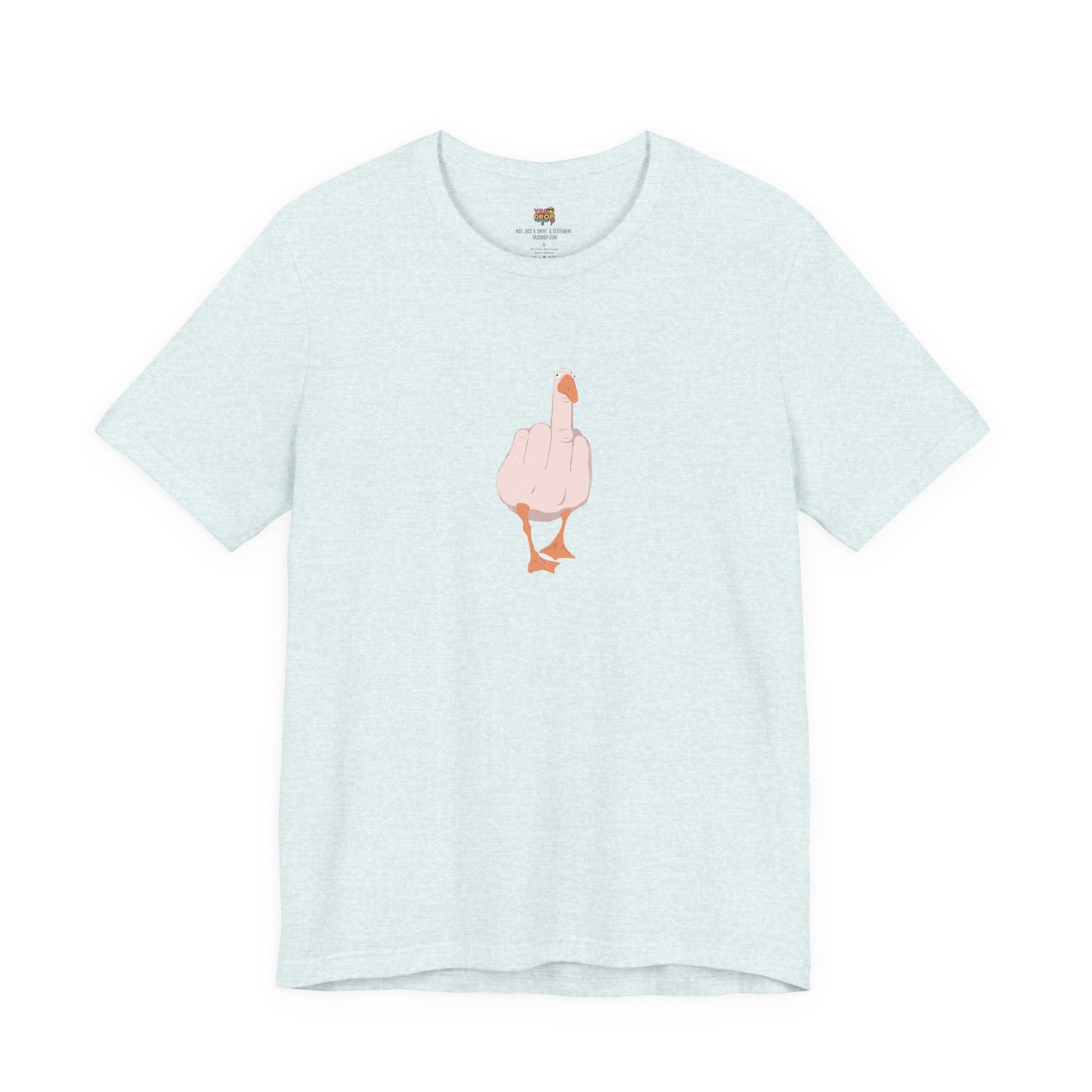 The "Unbothered" Ironic Duck Graphic Tee - Funny Chaotic Streetwear Graphic T-Shirt